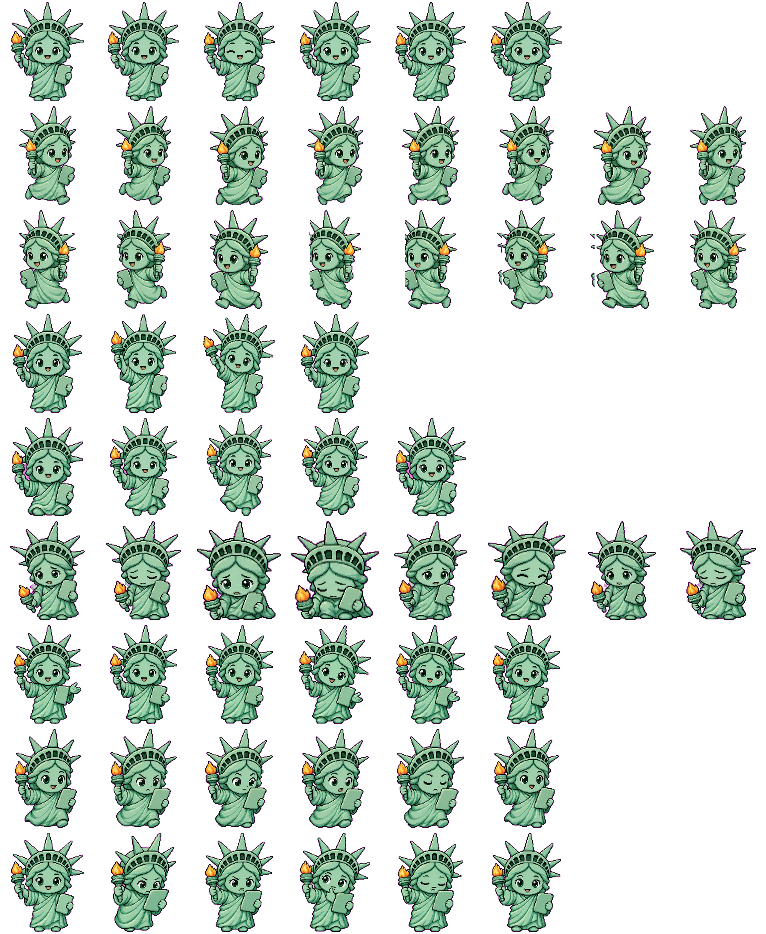 Liberty Pixie animated desktop pet preview for Codex Pet
