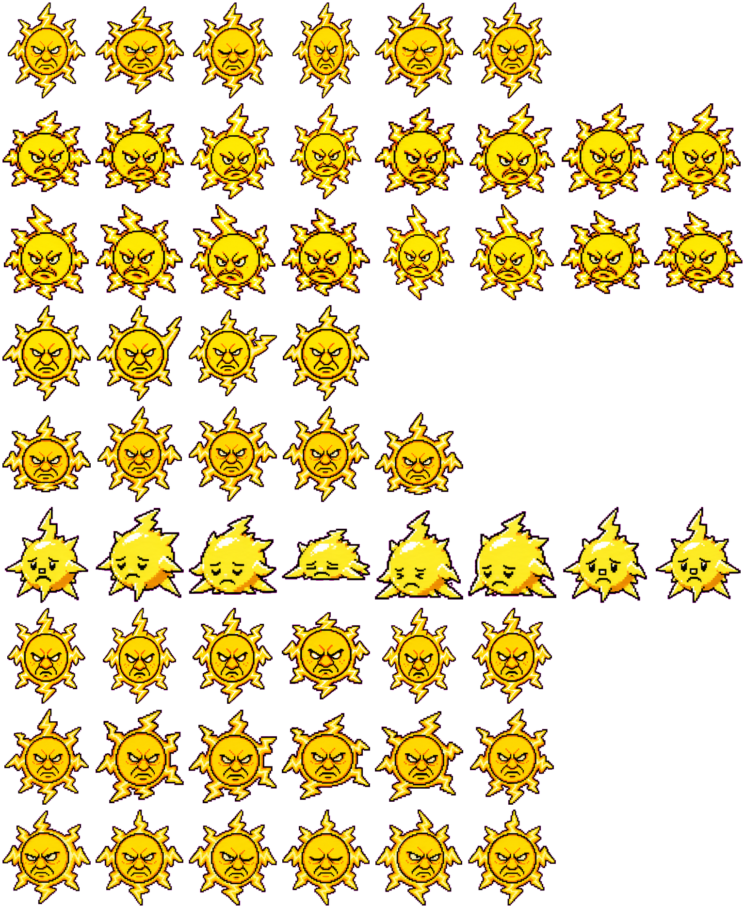 Lightning Ball spritesheet preview