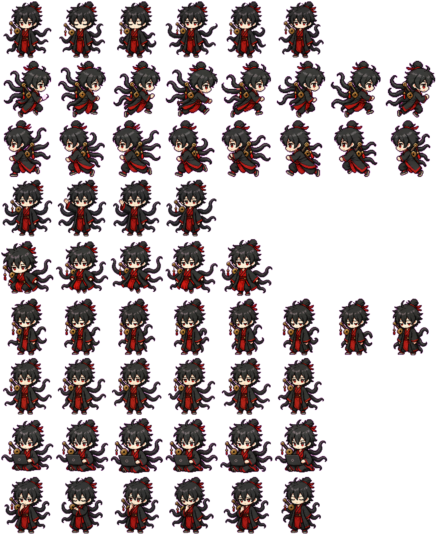 火子哥 spritesheet preview