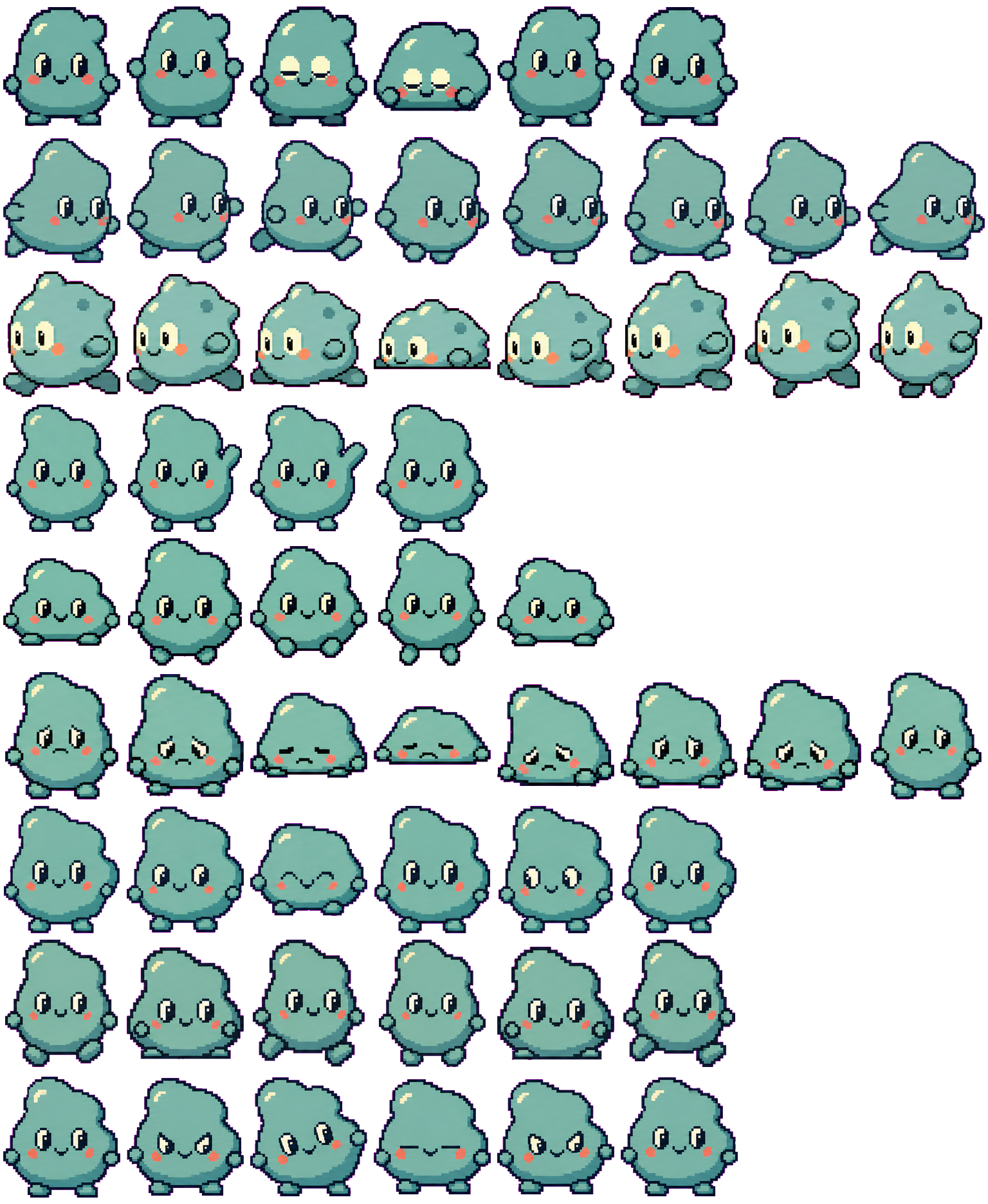 Pointling spritesheet preview