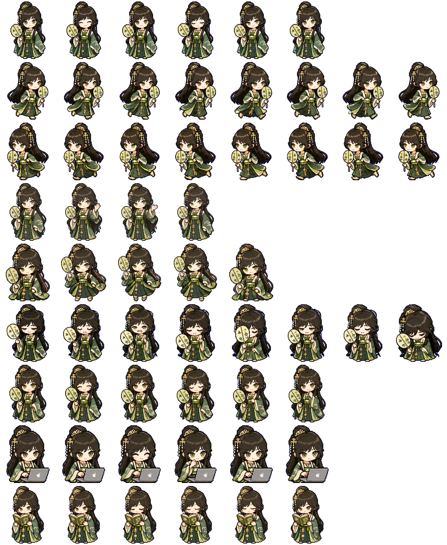 林翩翩 spritesheet preview
