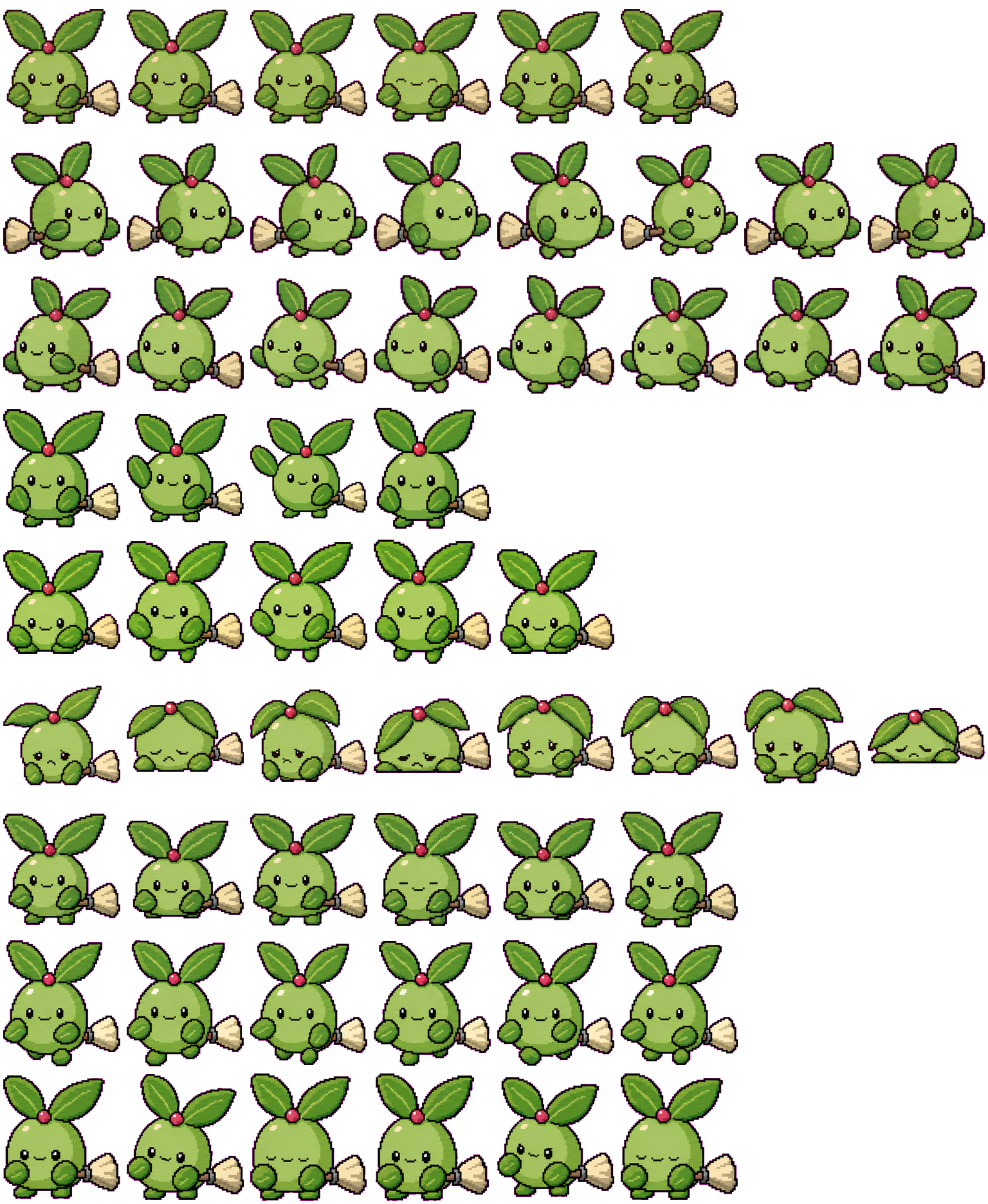 Lint Sprout spritesheet preview