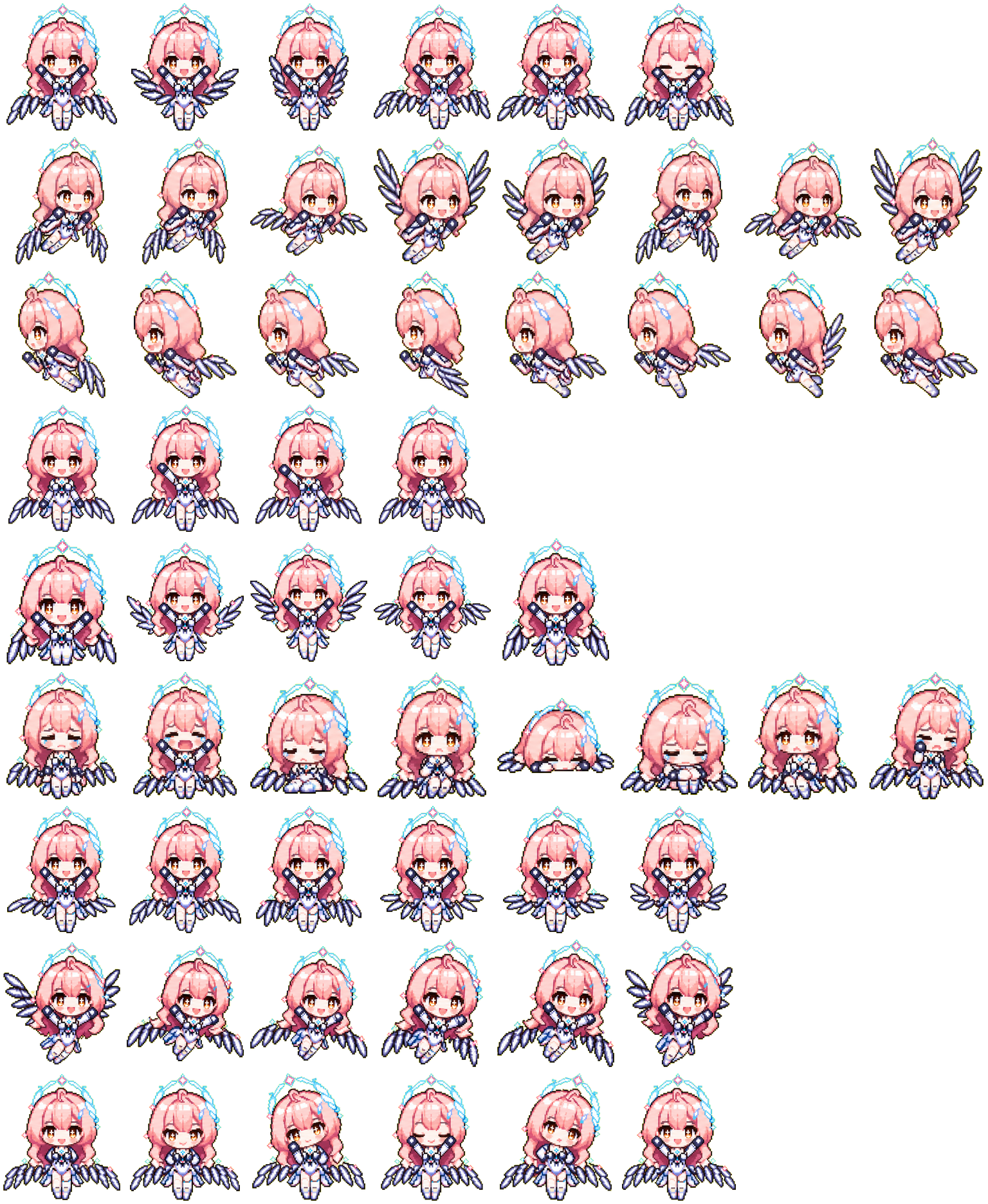Little Ameath spritesheet preview