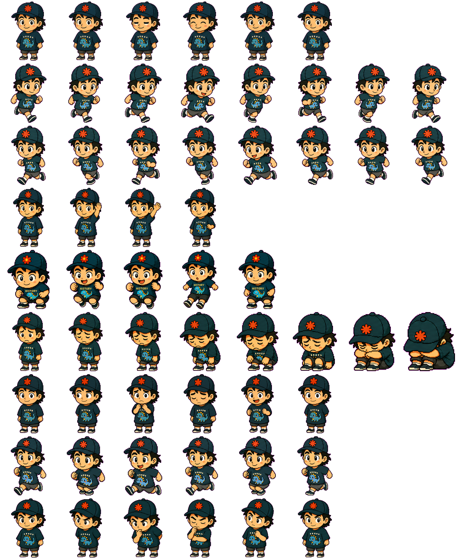LittleI spritesheet preview