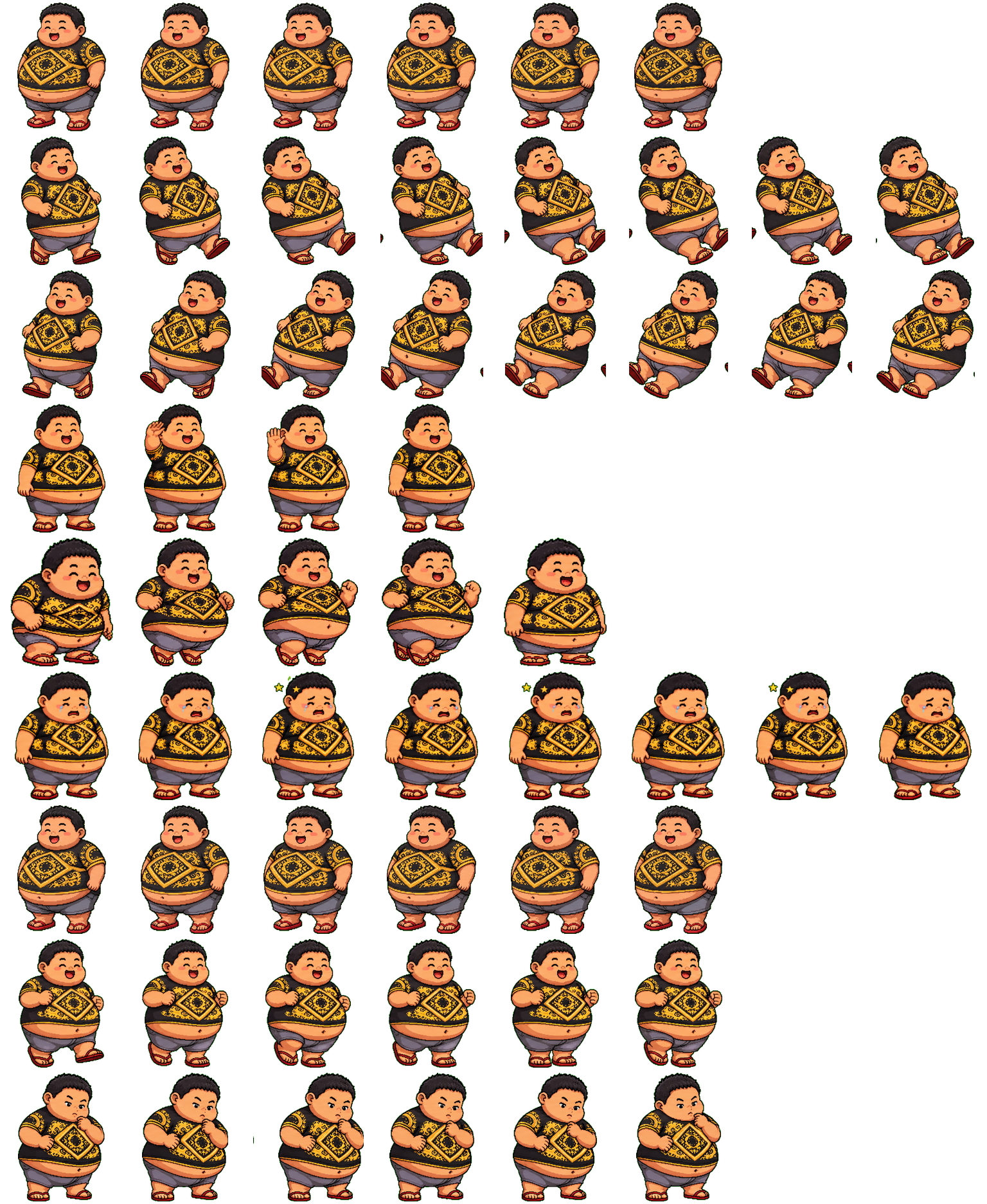 Li Zhanliang spritesheet preview