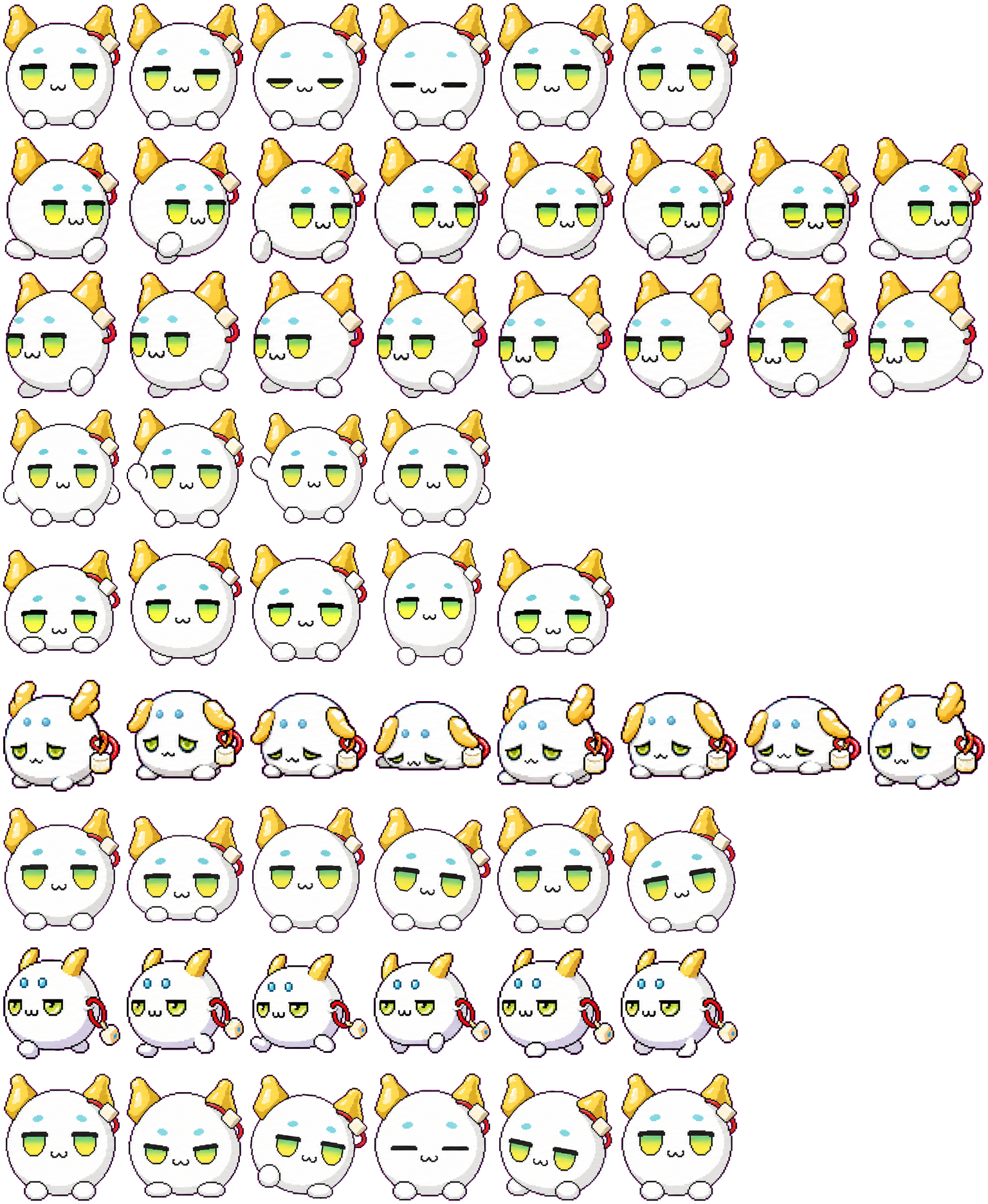 Longpaopao spritesheet preview