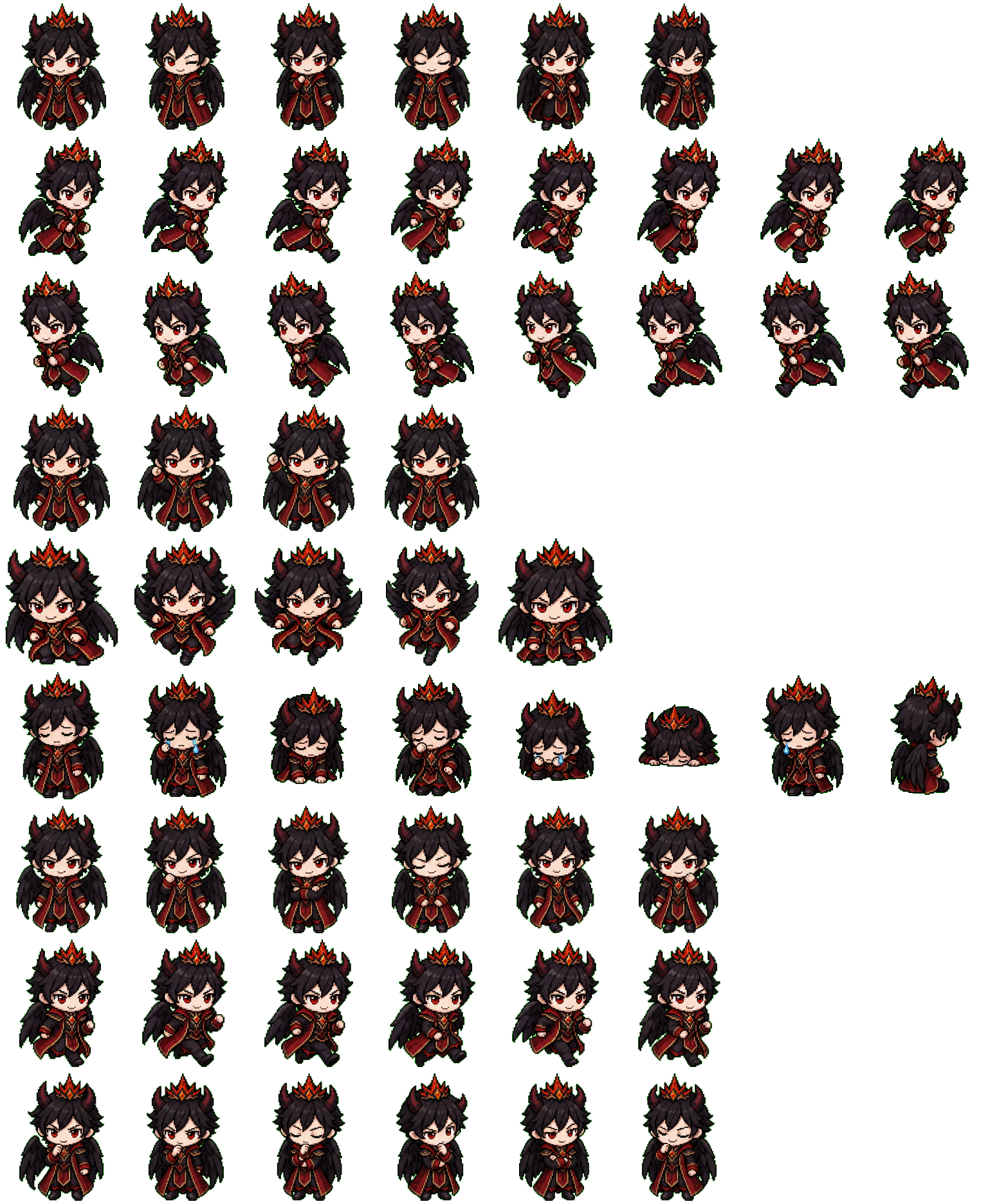 Lucifer spritesheet preview