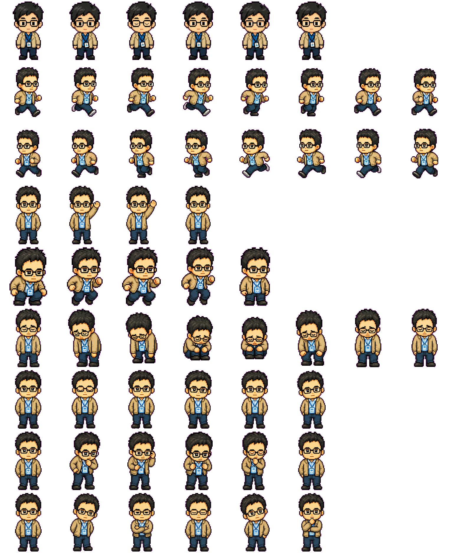 luckfu spritesheet preview