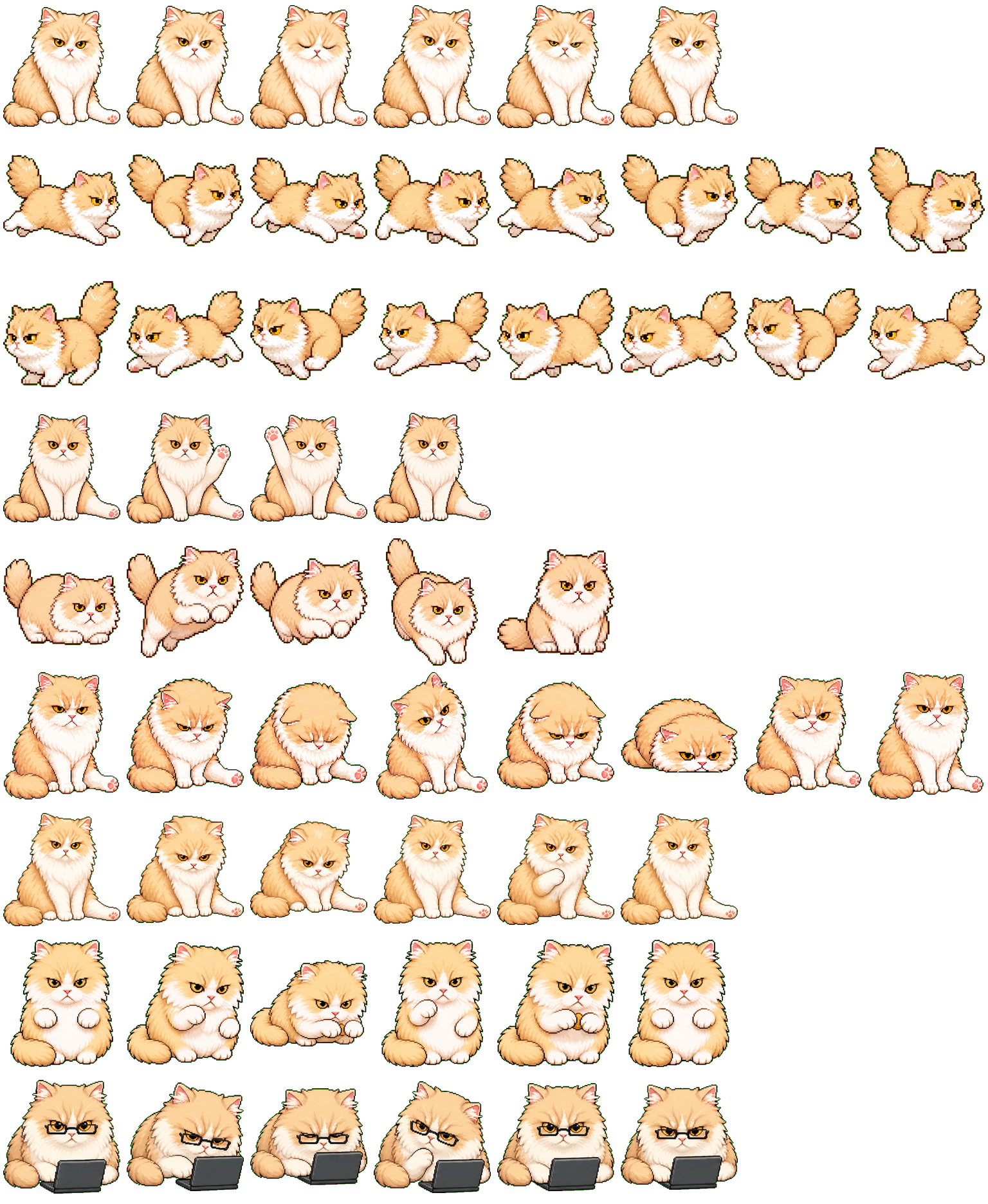未命名宠物 spritesheet preview