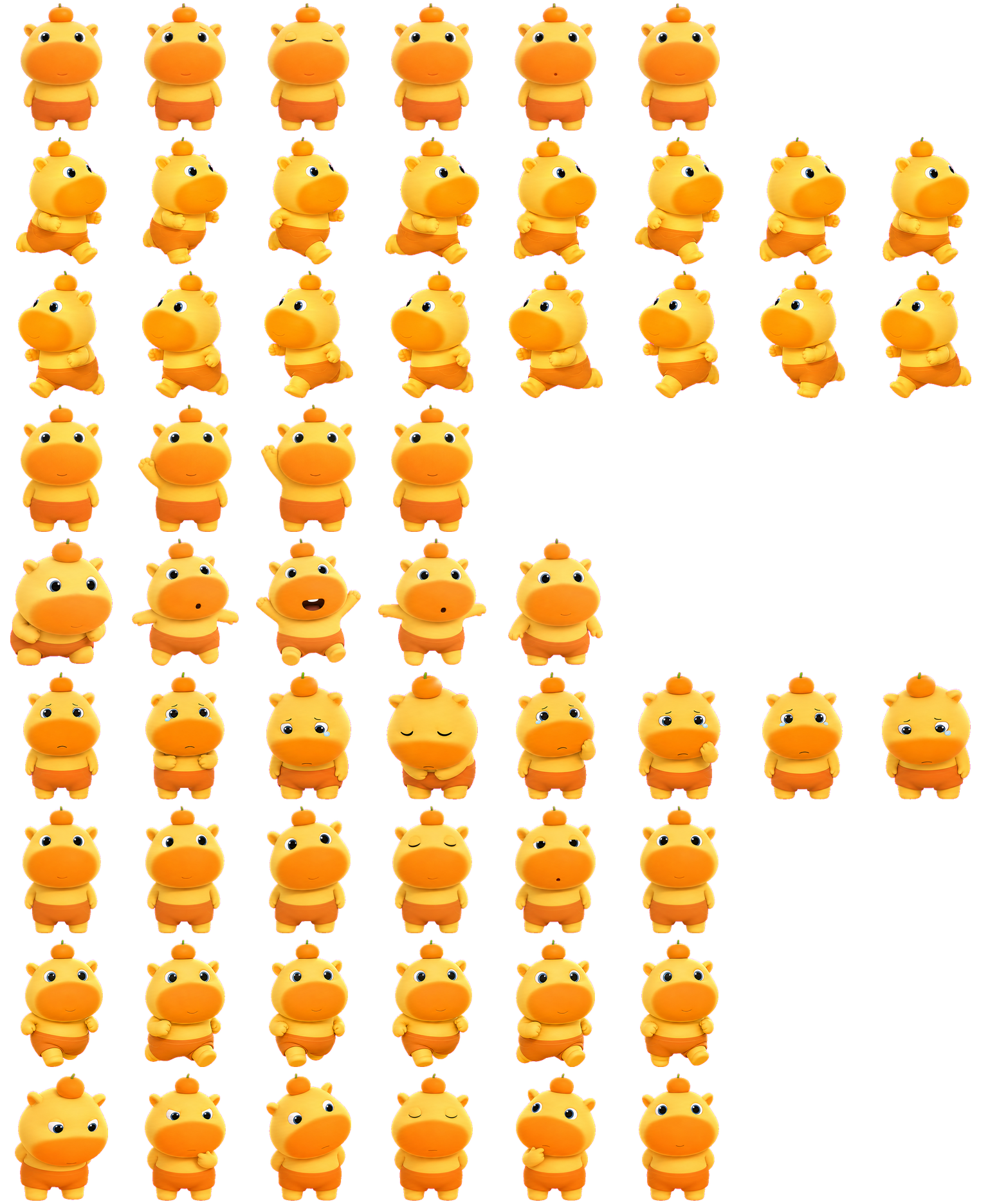 噜噜 spritesheet preview