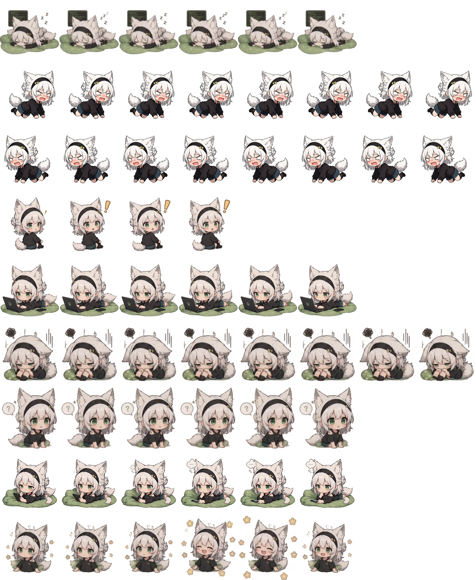 Lumi spritesheet preview