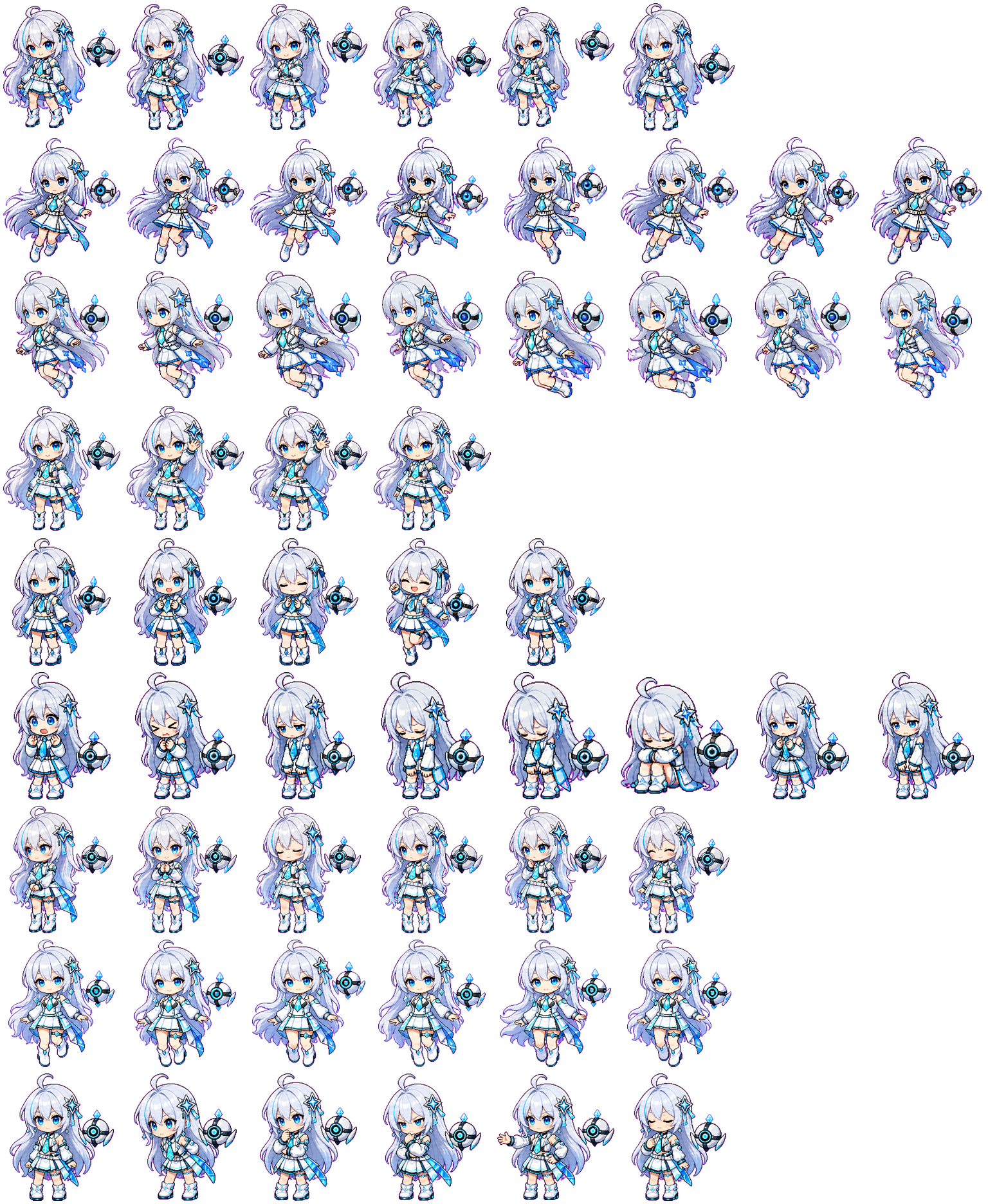 ルミナ v2.0 spritesheet preview