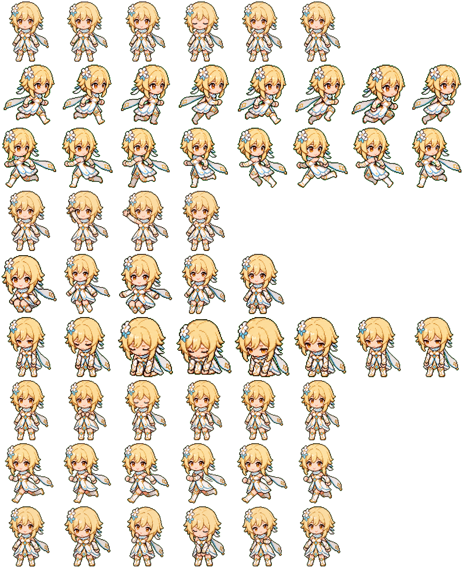 荧 spritesheet preview