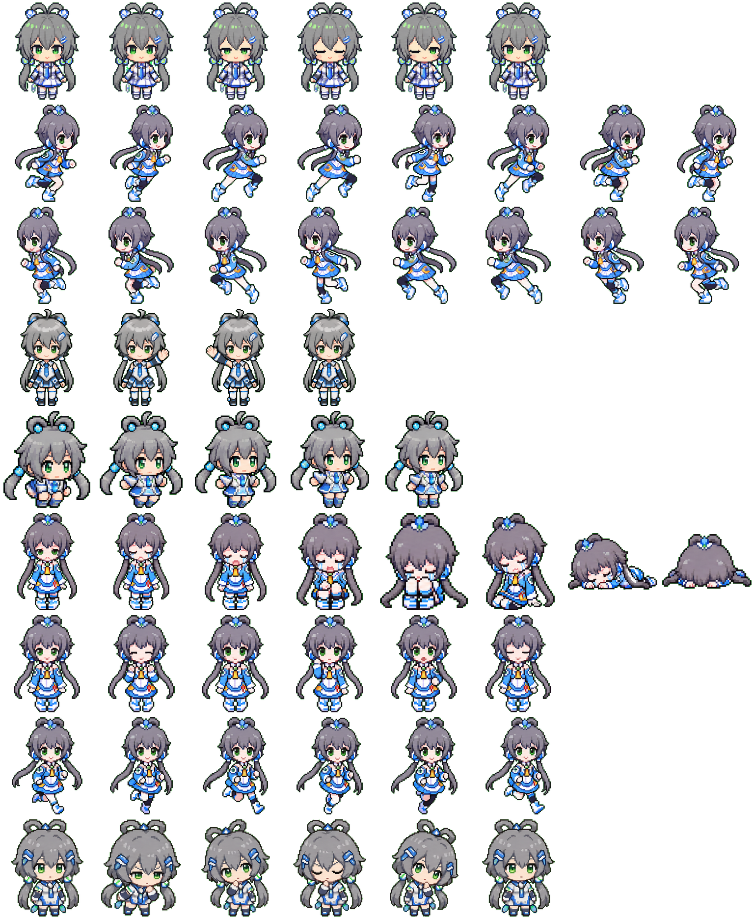 Luo Tianyi spritesheet preview