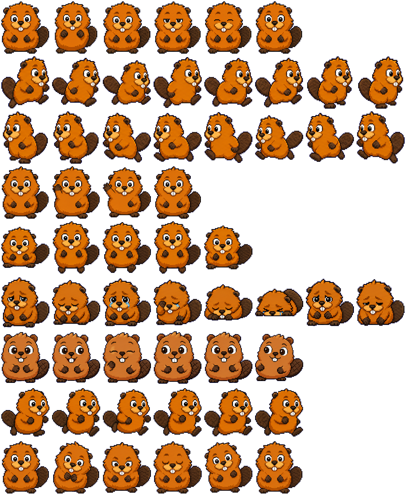 Mabel spritesheet preview