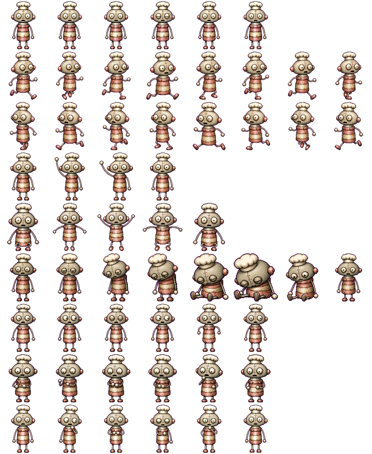 Machi Chef animated desktop pet preview for Codex Pet