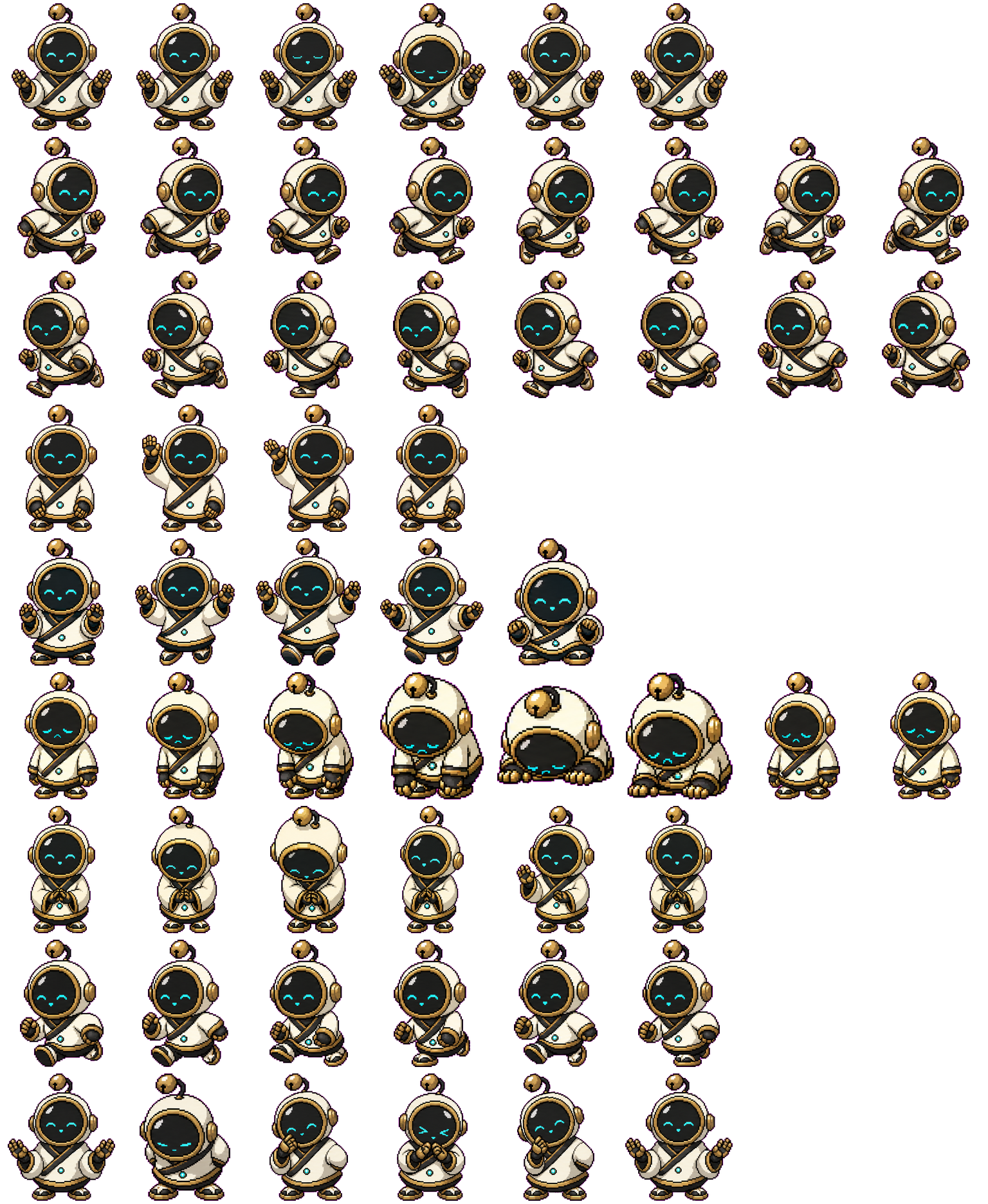 Maddie spritesheet preview