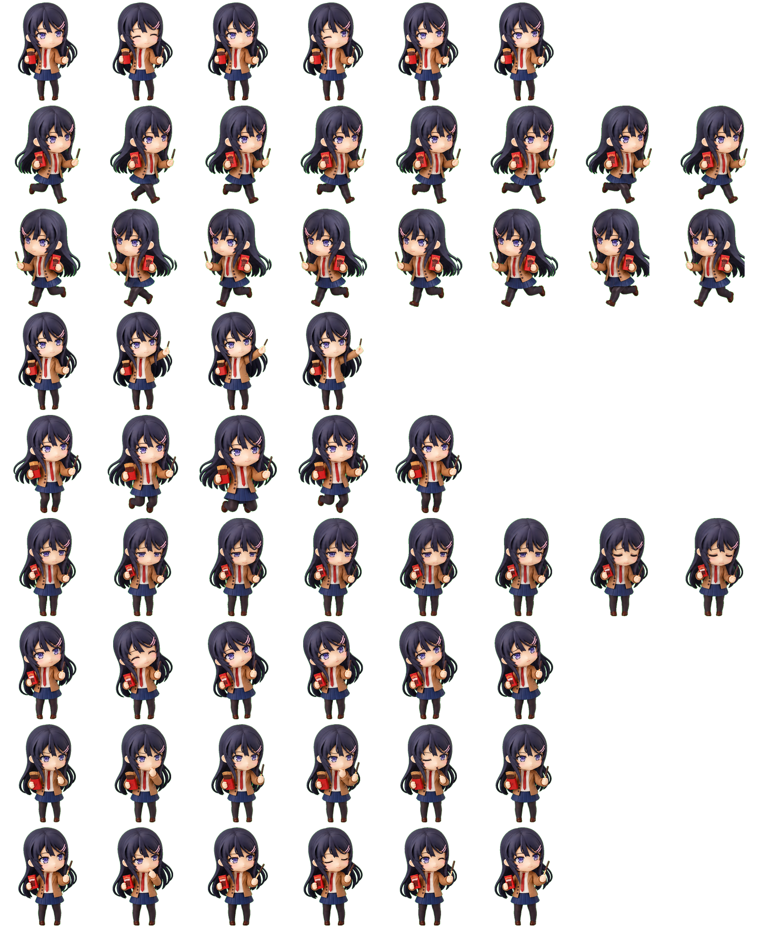 Mai Chibi Codex Pet 动态桌面宠物预览图