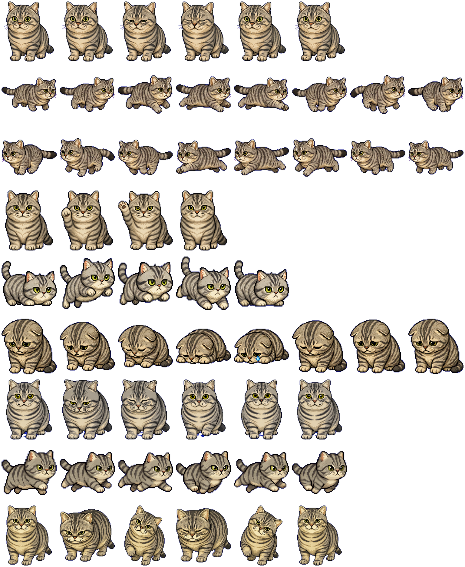 maidou spritesheet preview