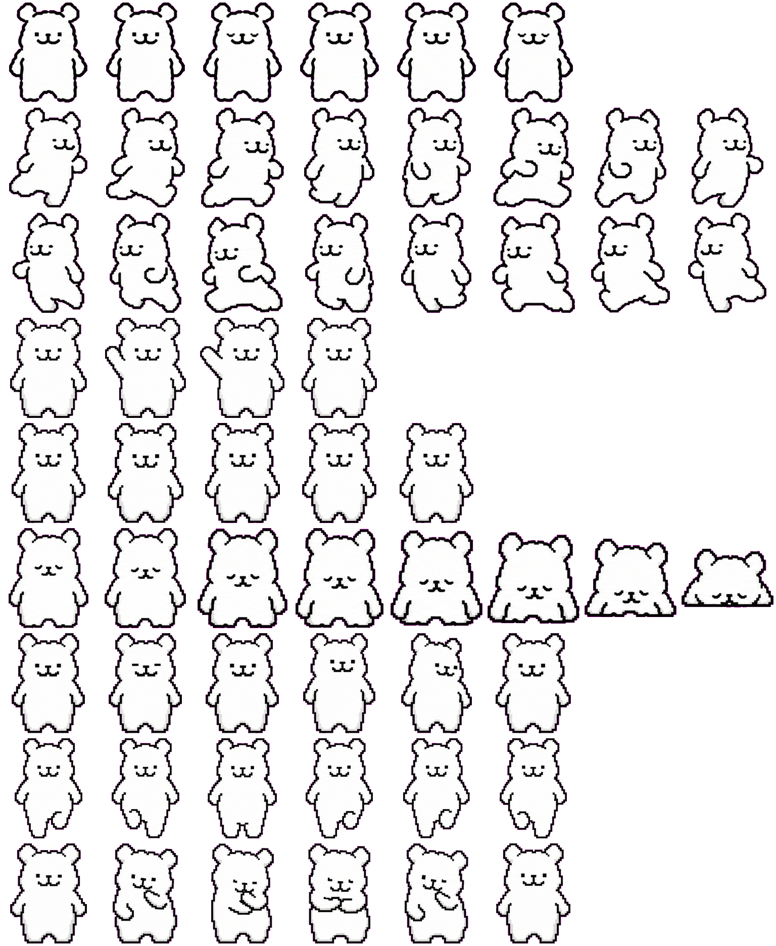 Maltese Codex spritesheet preview
