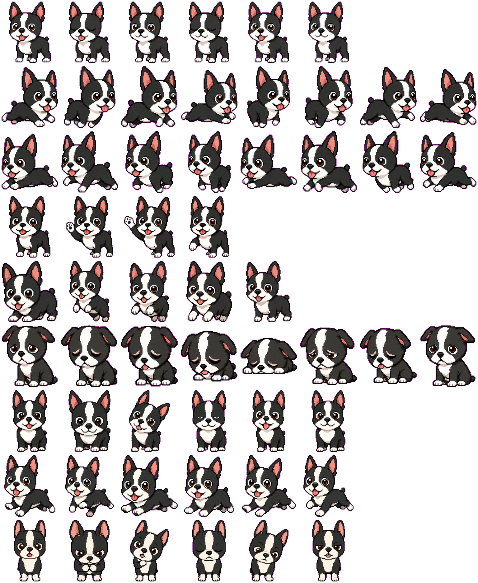 Mara spritesheet preview