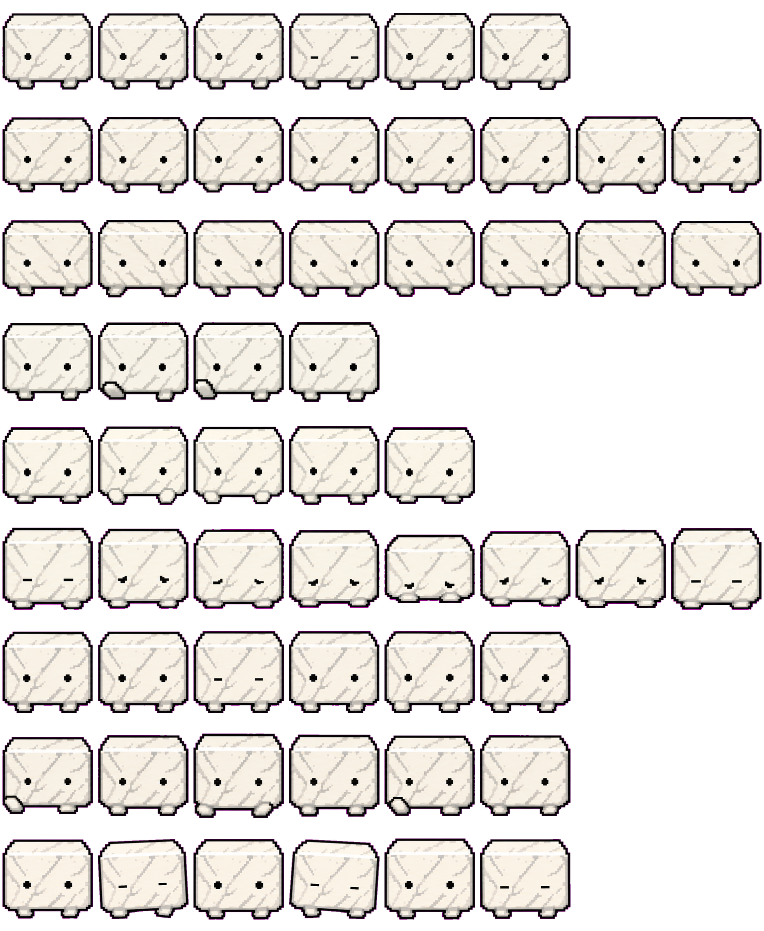 Marble Divider Block animated desktop pet preview for Codex Pet