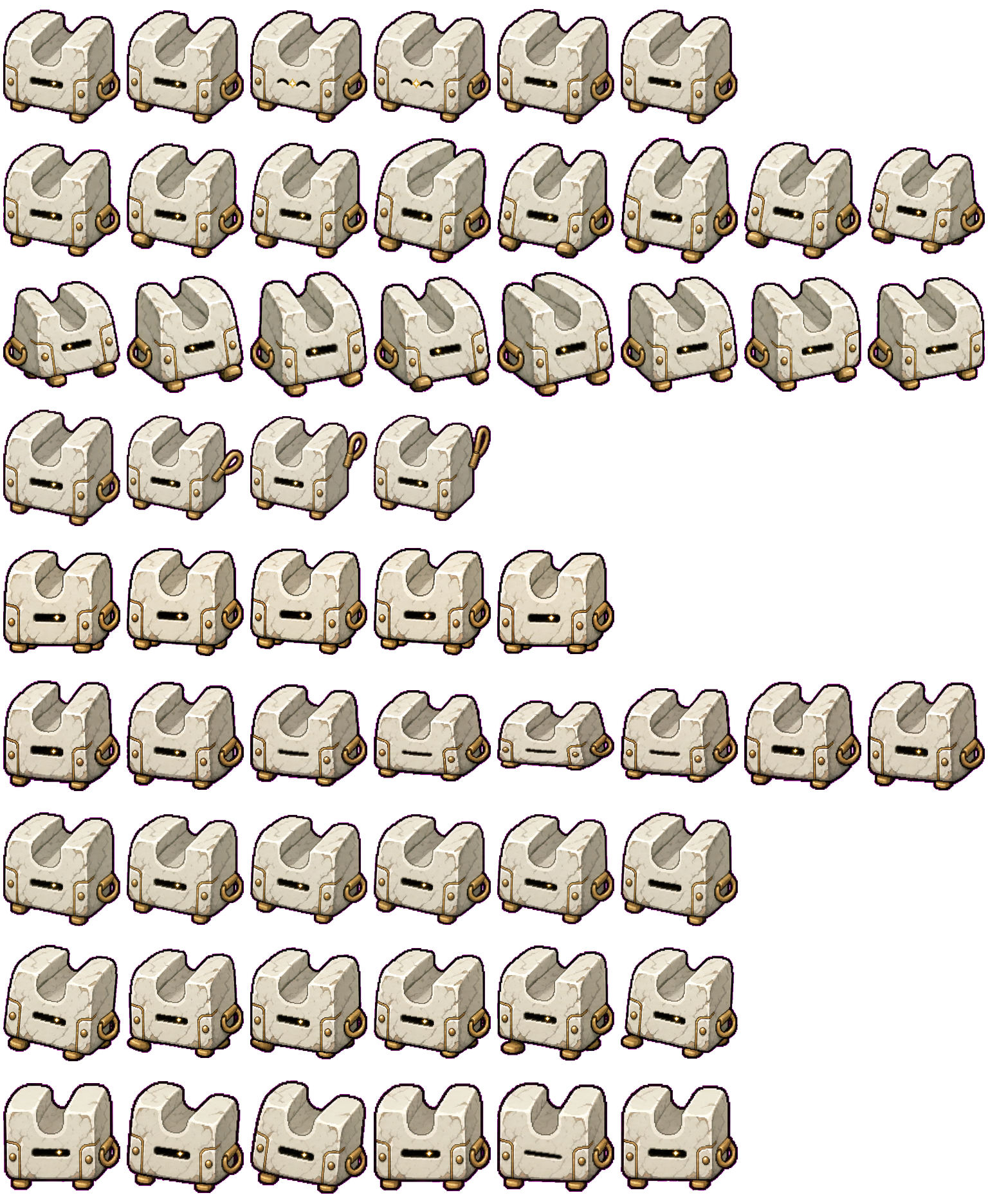 Marble Ledger Spacer animated desktop pet preview for Codex Pet
