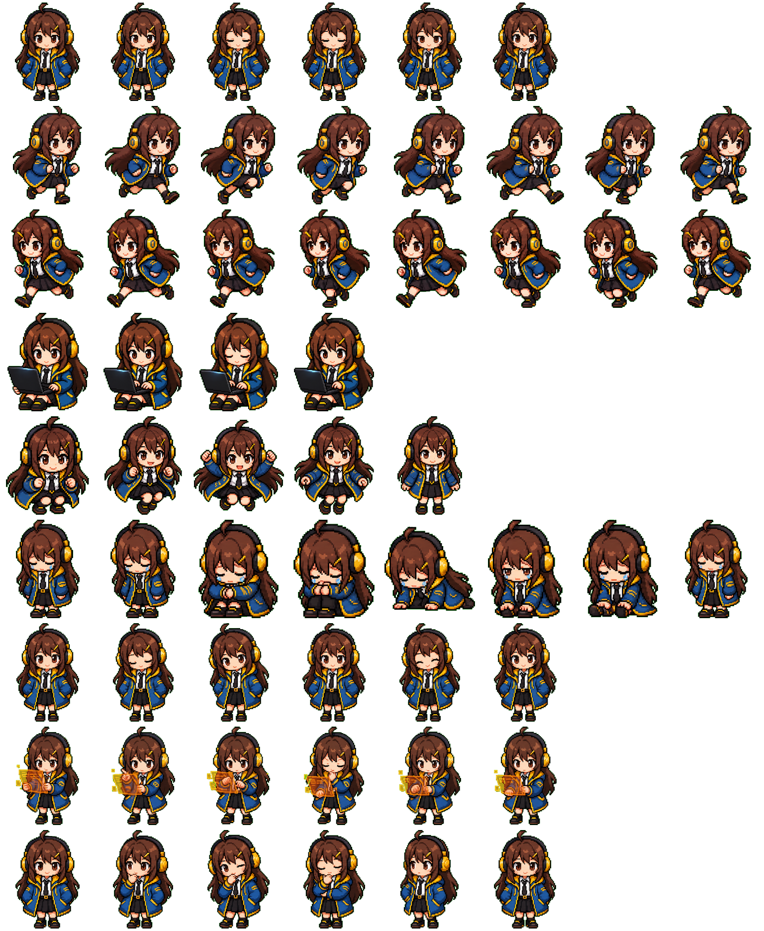 Mari animated desktop pet preview for Codex Pet