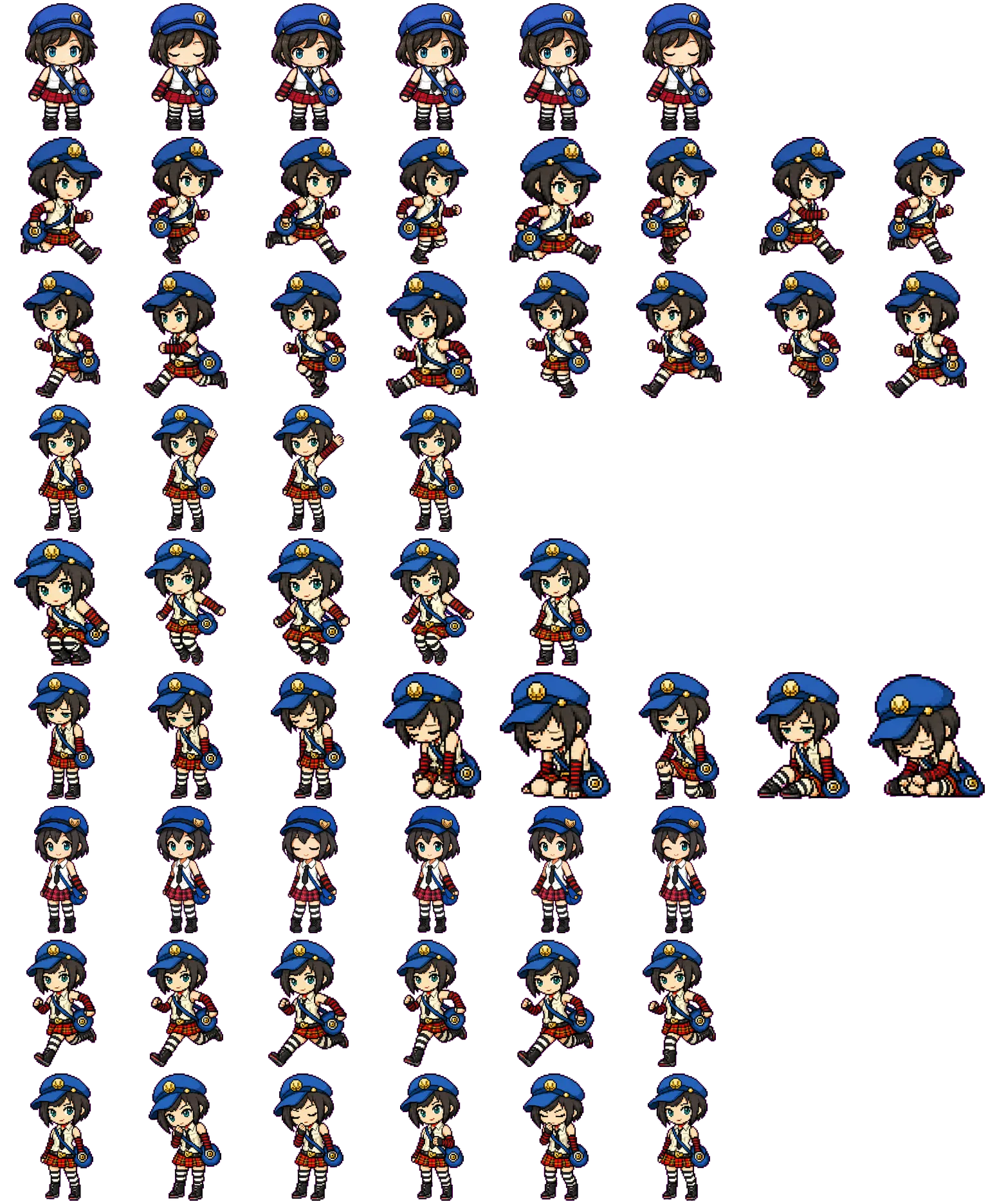 Marie spritesheet preview