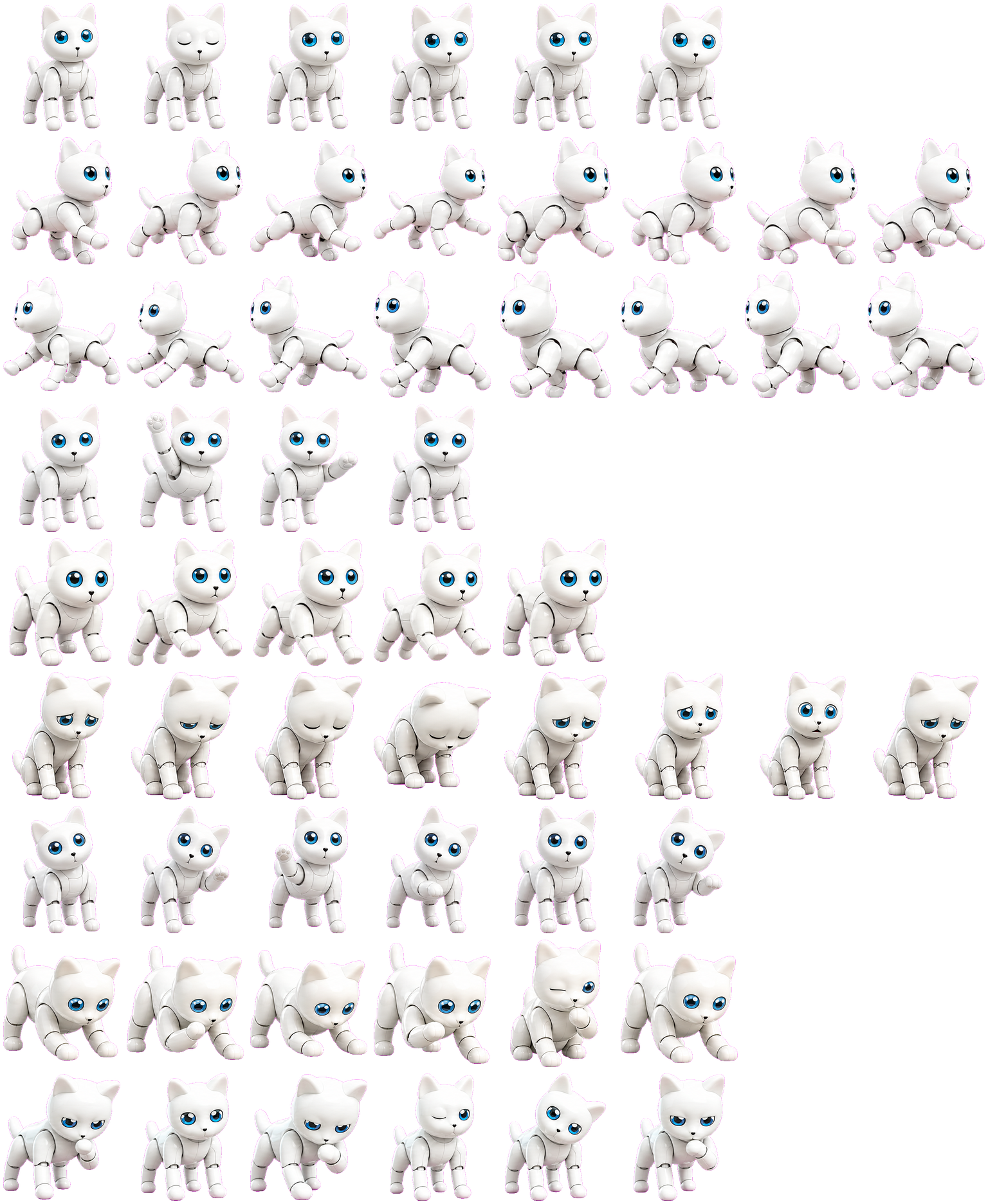 marscat Codex Pet アニメーションデスクトップペットのプレビュー