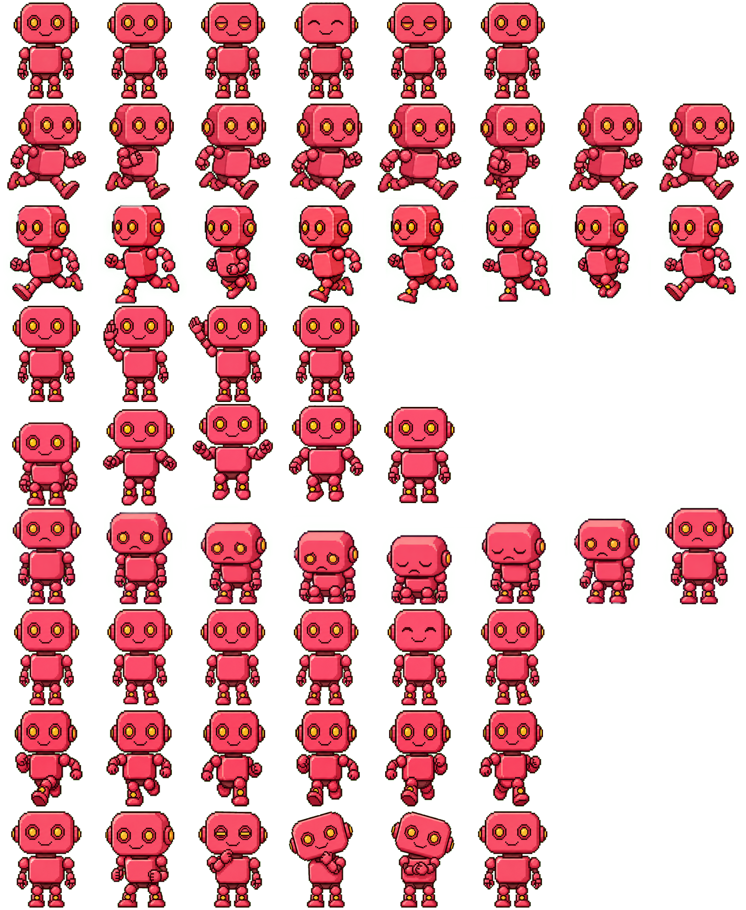 MeetBot spritesheet preview