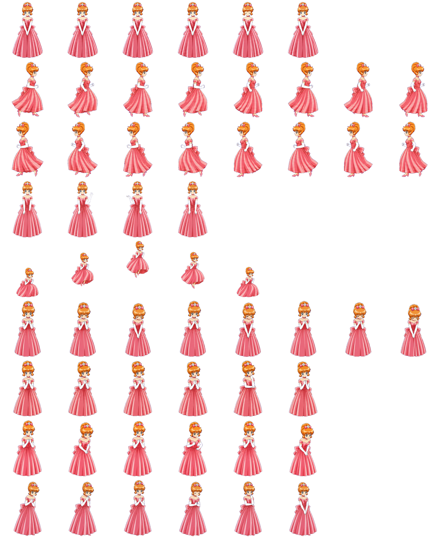 羽丘芽美（粉色晚礼服） Codex Pet 动态桌面宠物预览图