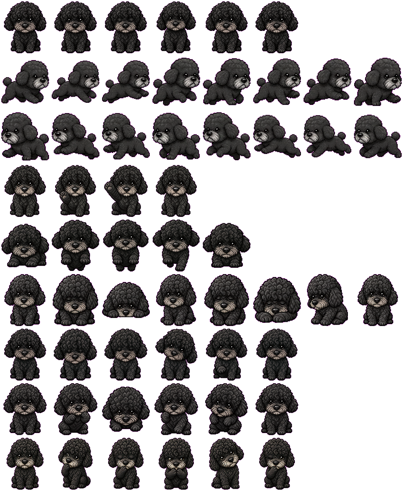 煤球 spritesheet preview