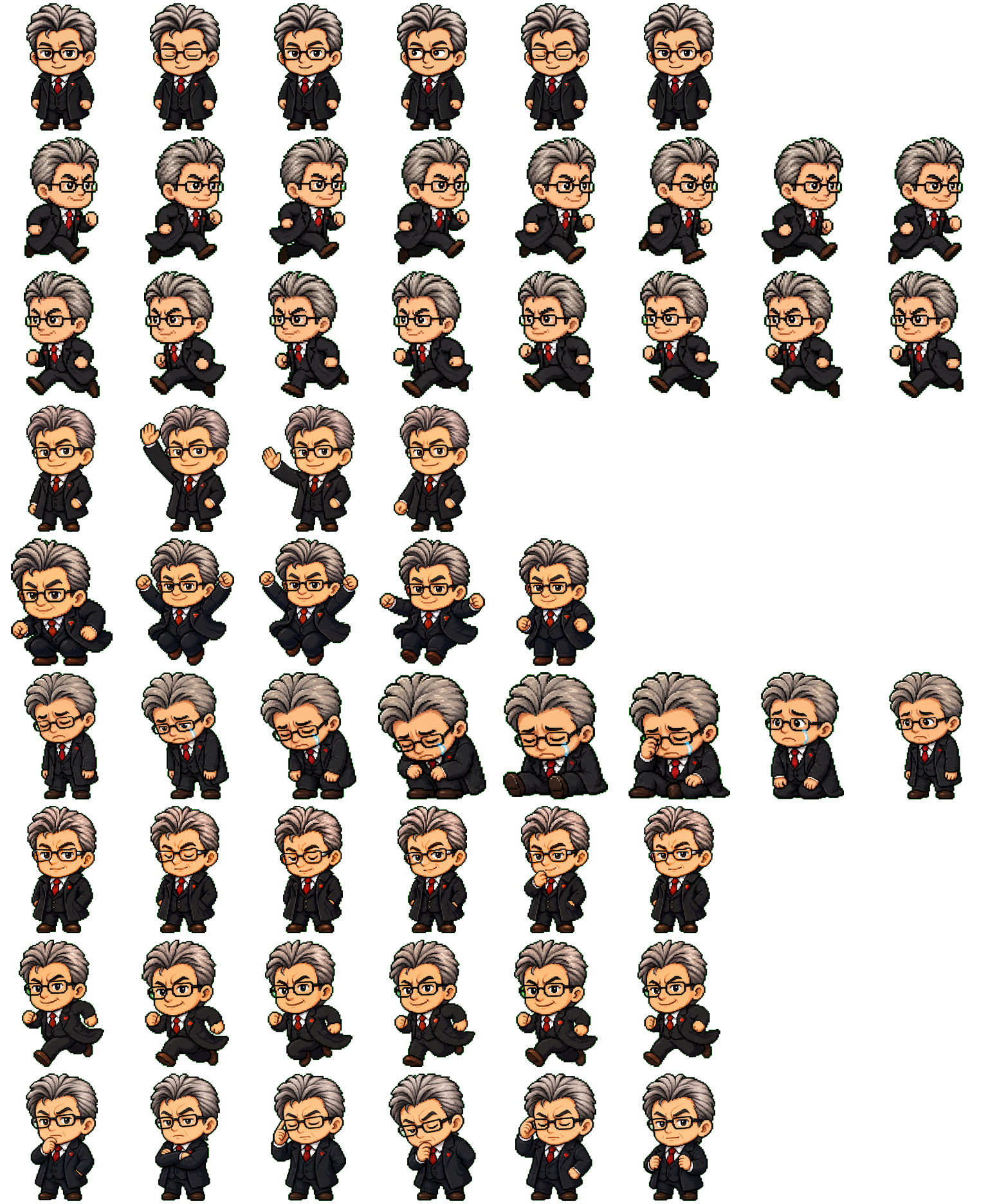 Méluche spritesheet preview