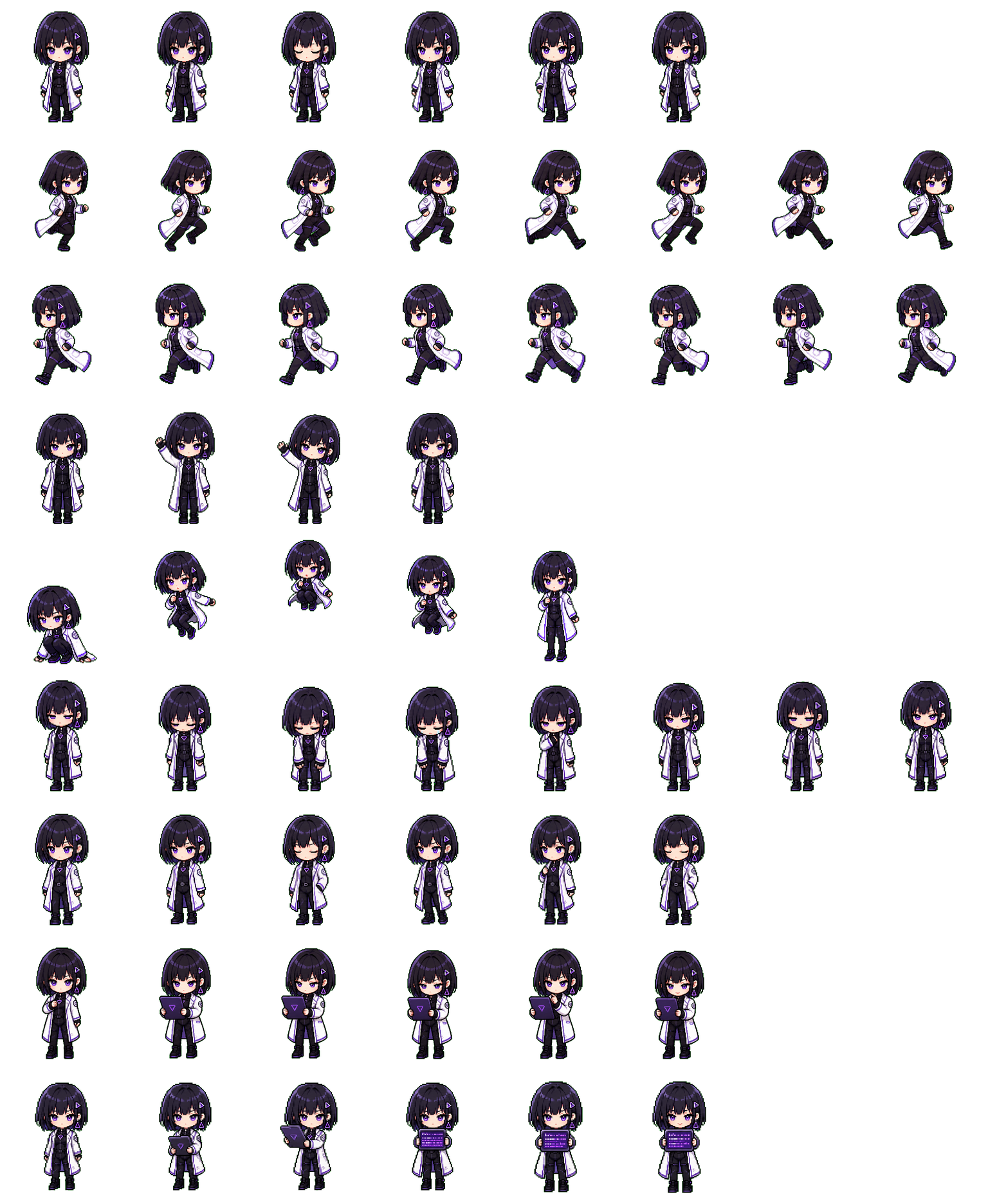 Genesis v1 spritesheet preview
