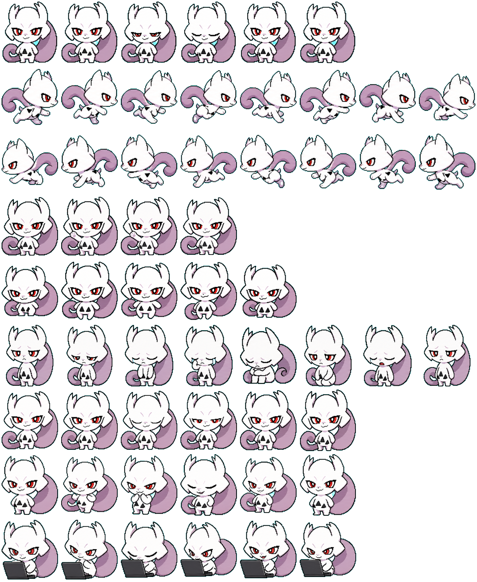 mew spritesheet preview