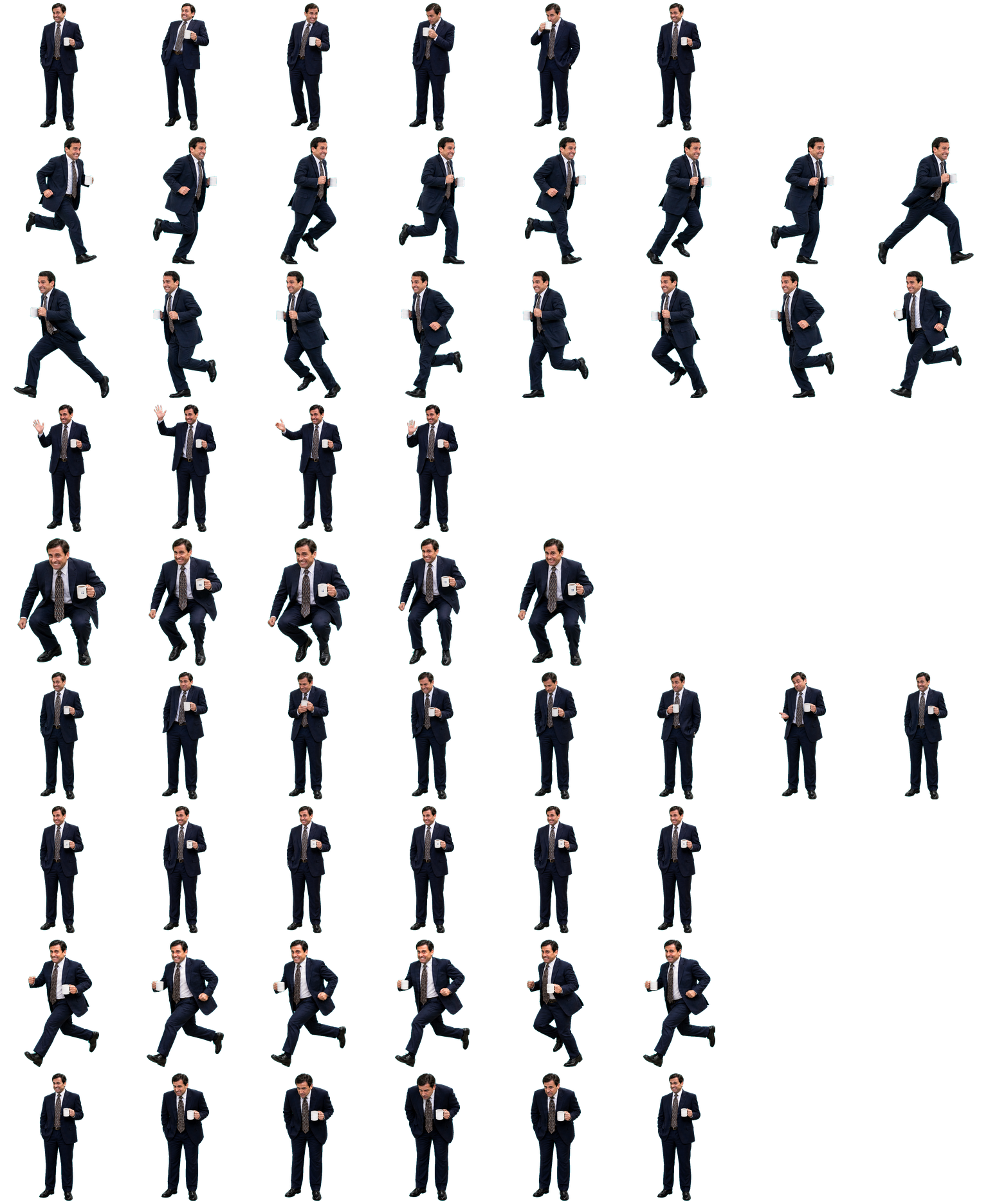Worlds Best Boss spritesheet preview