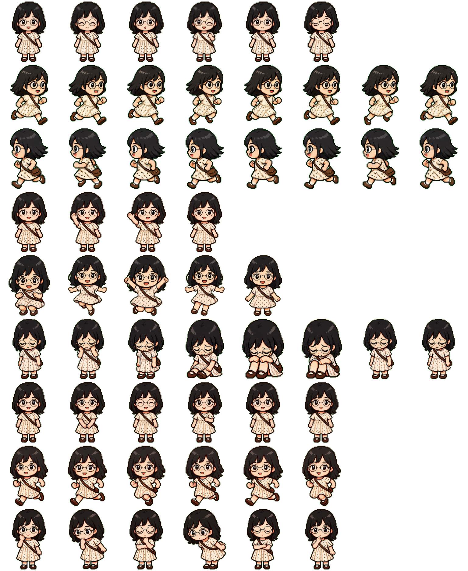 Miemie spritesheet preview