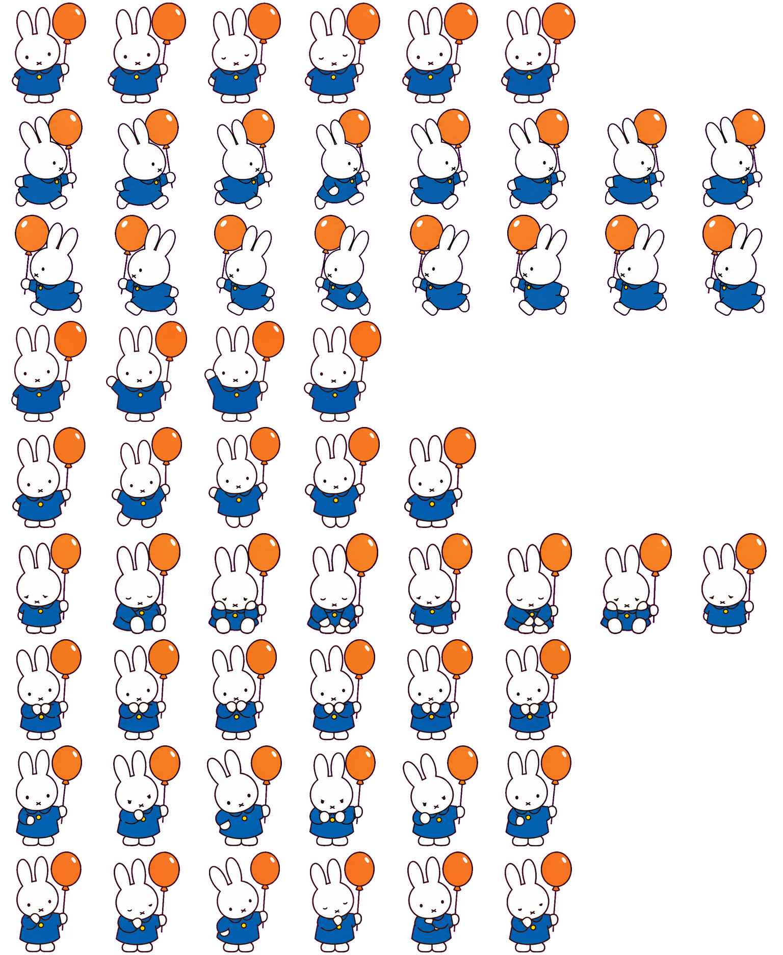 miffy animated desktop pet preview for Codex Pet