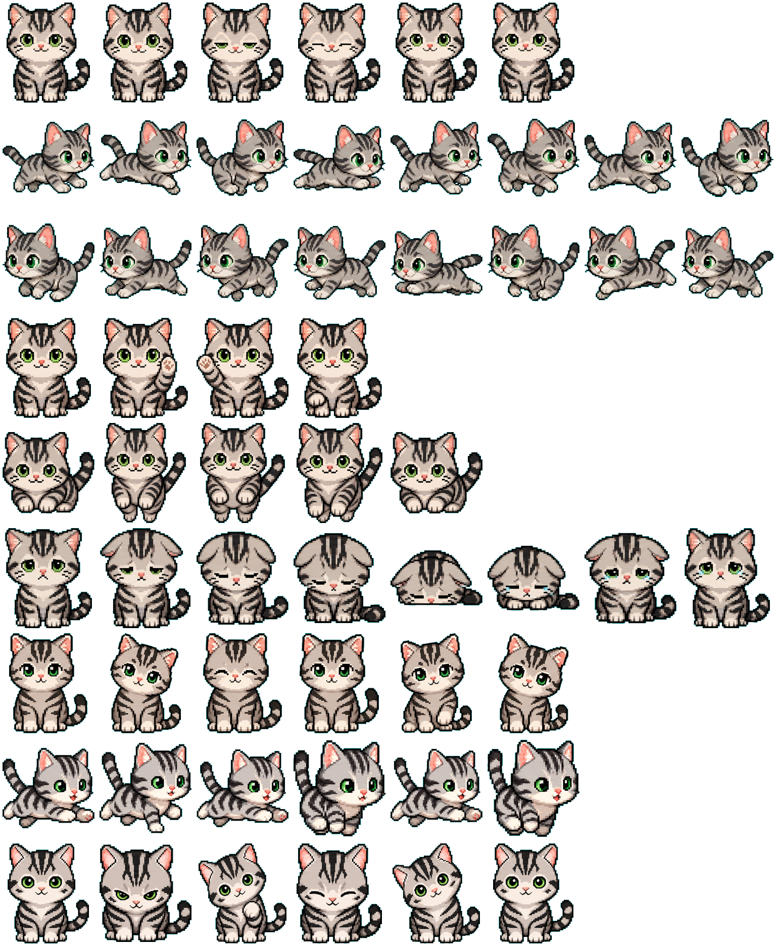 Mimi spritesheet preview