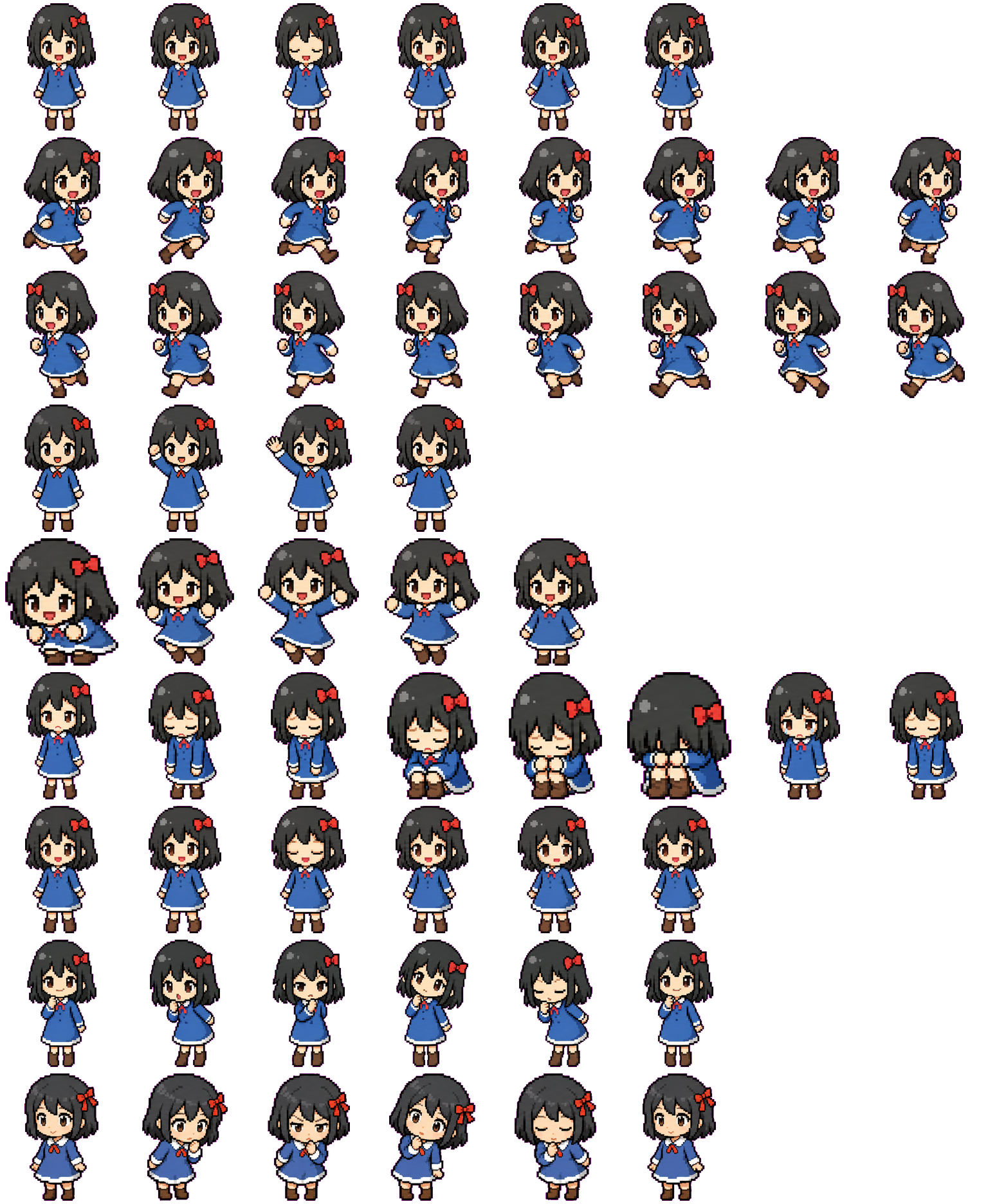 Mimi spritesheet preview