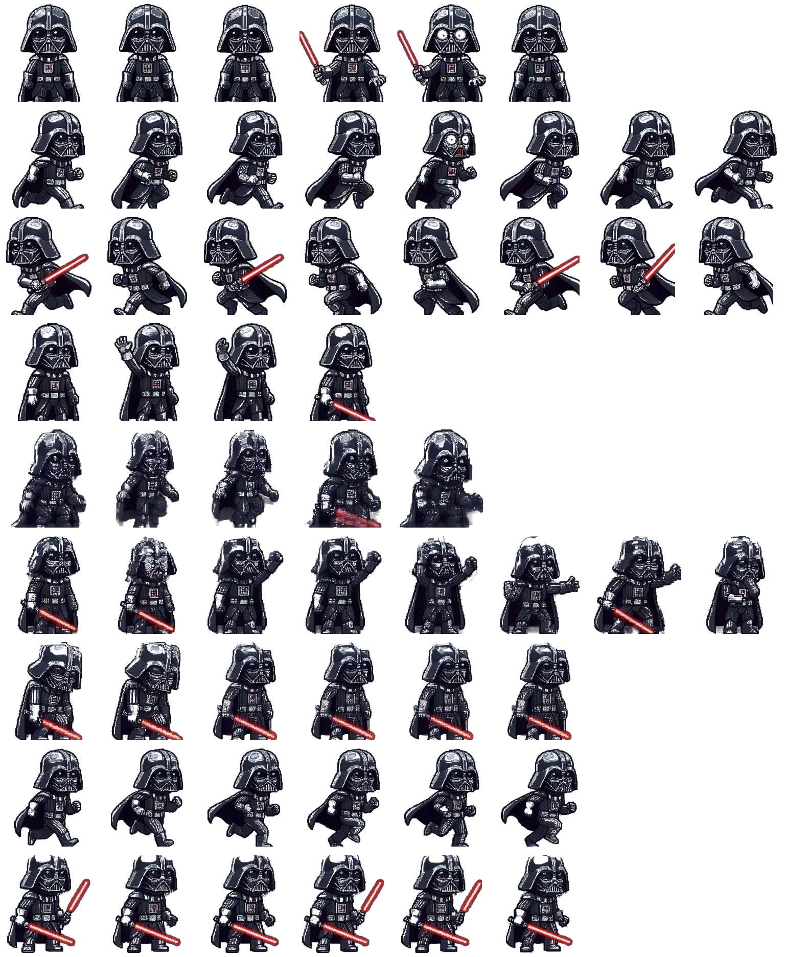 Mini Dark Lord spritesheet preview