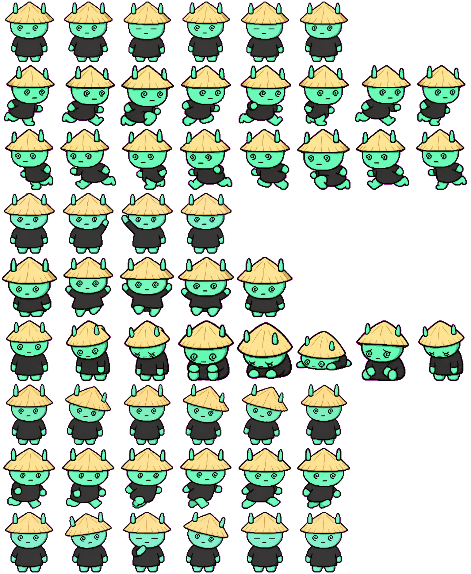 Minty spritesheet preview
