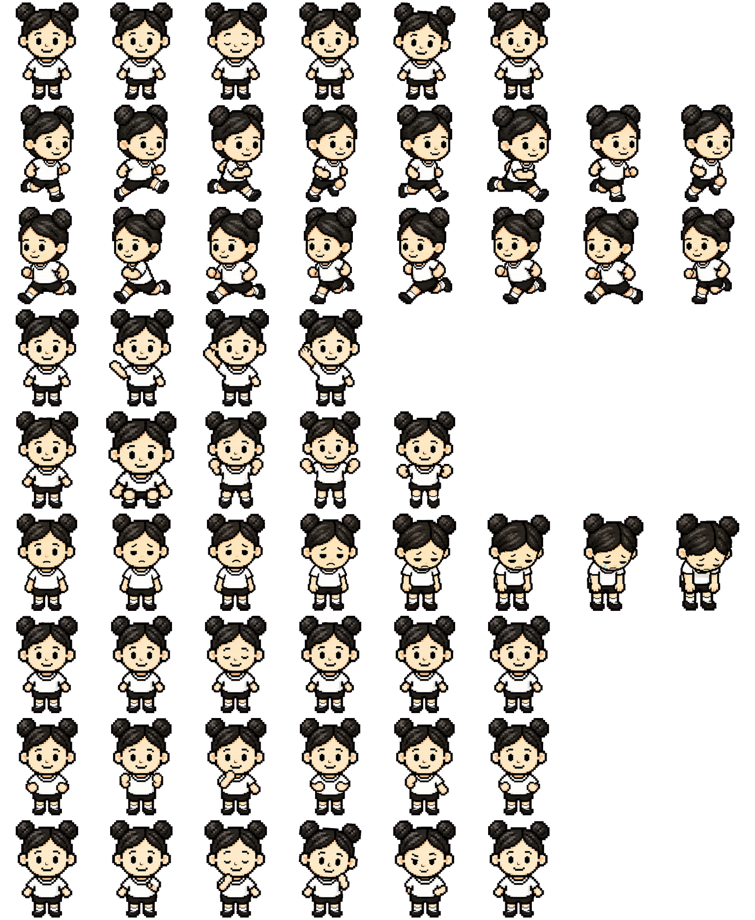 mirakyux spritesheet preview