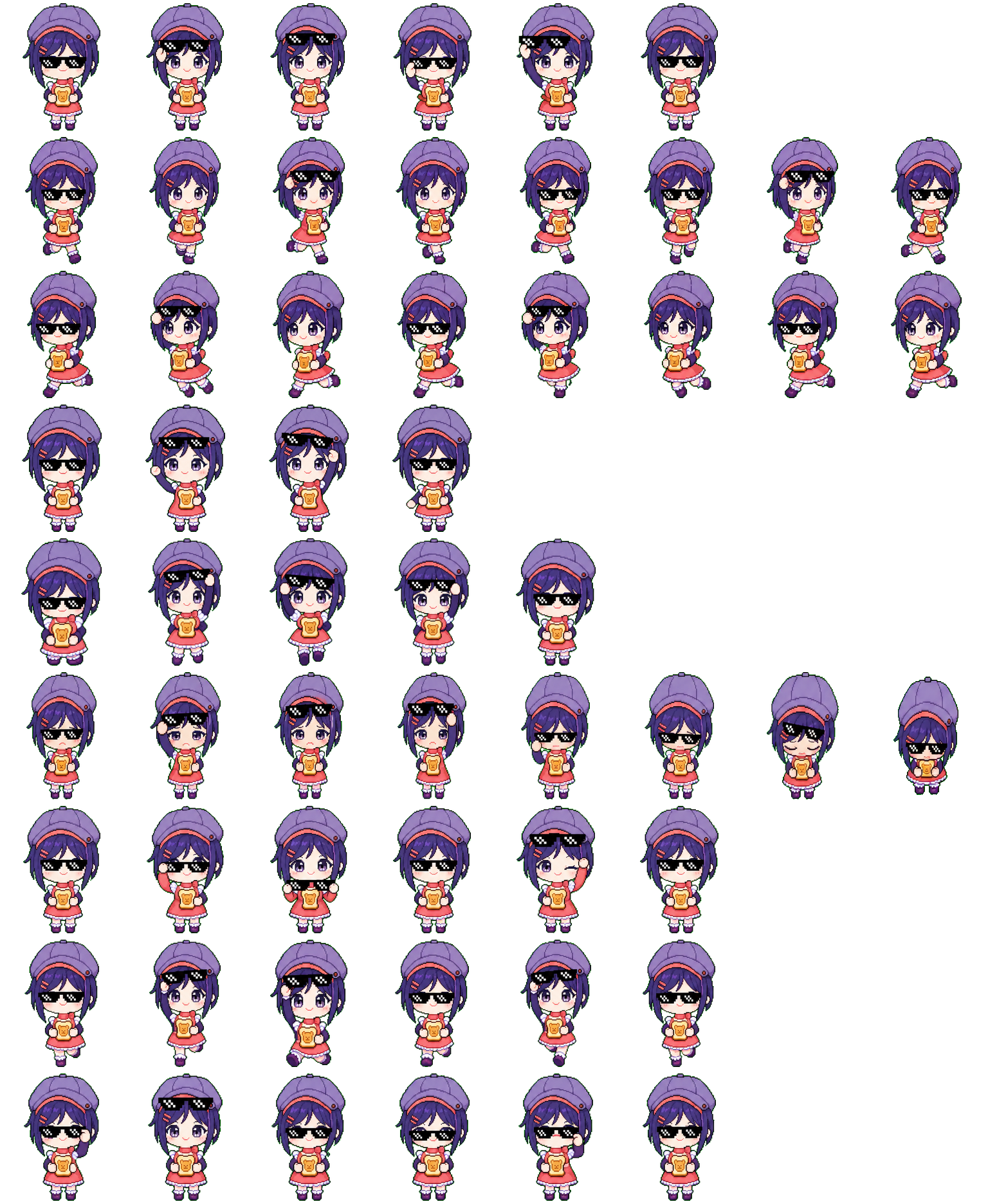 米塔 spritesheet preview