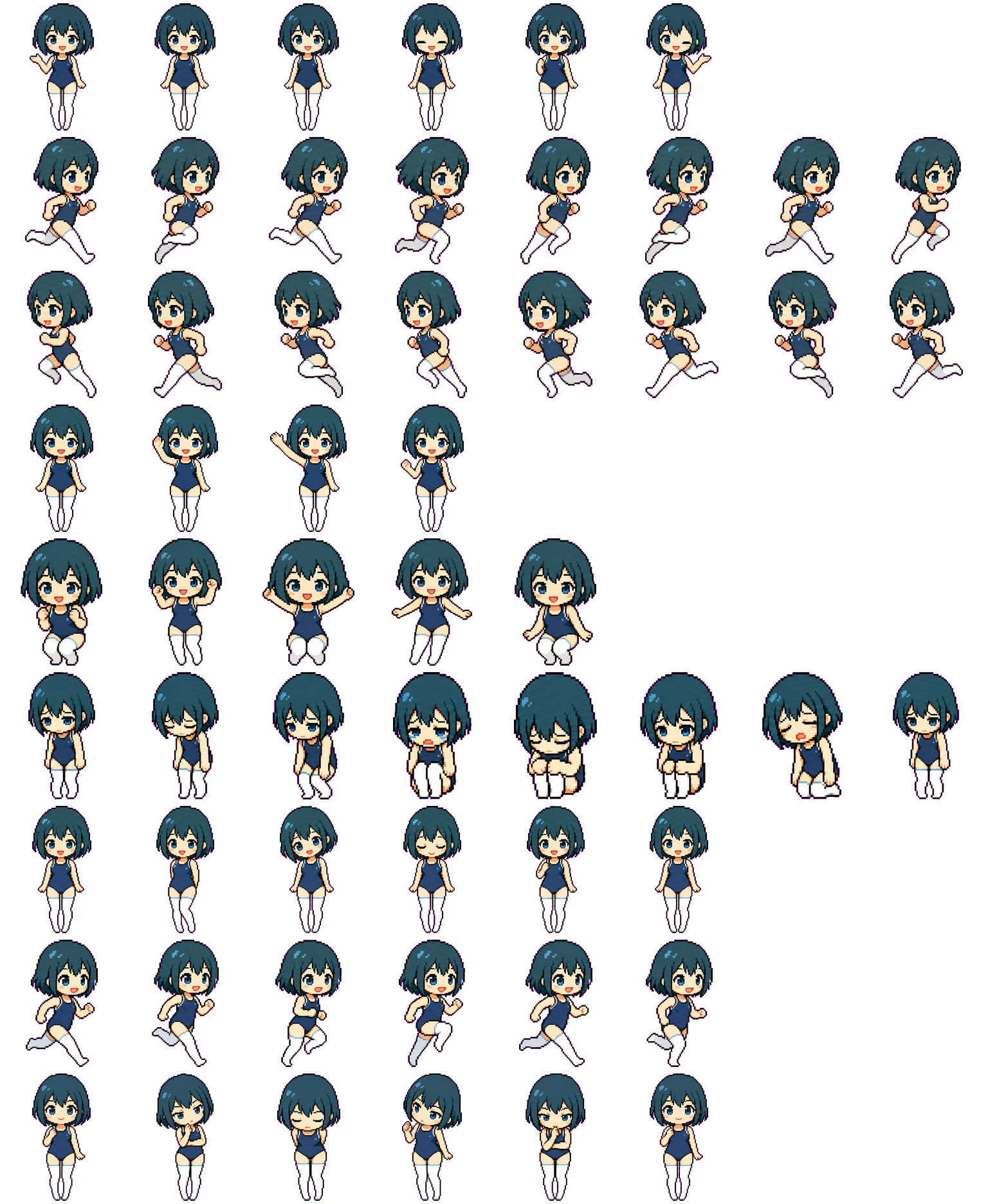 Mizushiro spritesheet preview