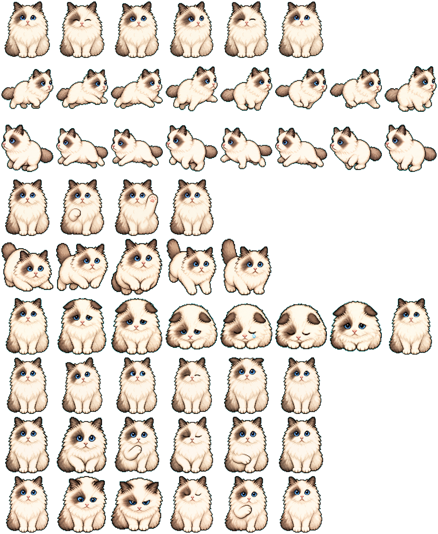 Mochi spritesheet preview