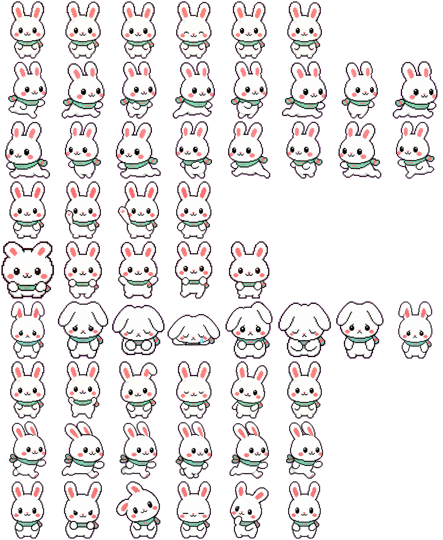 Mochi spritesheet preview