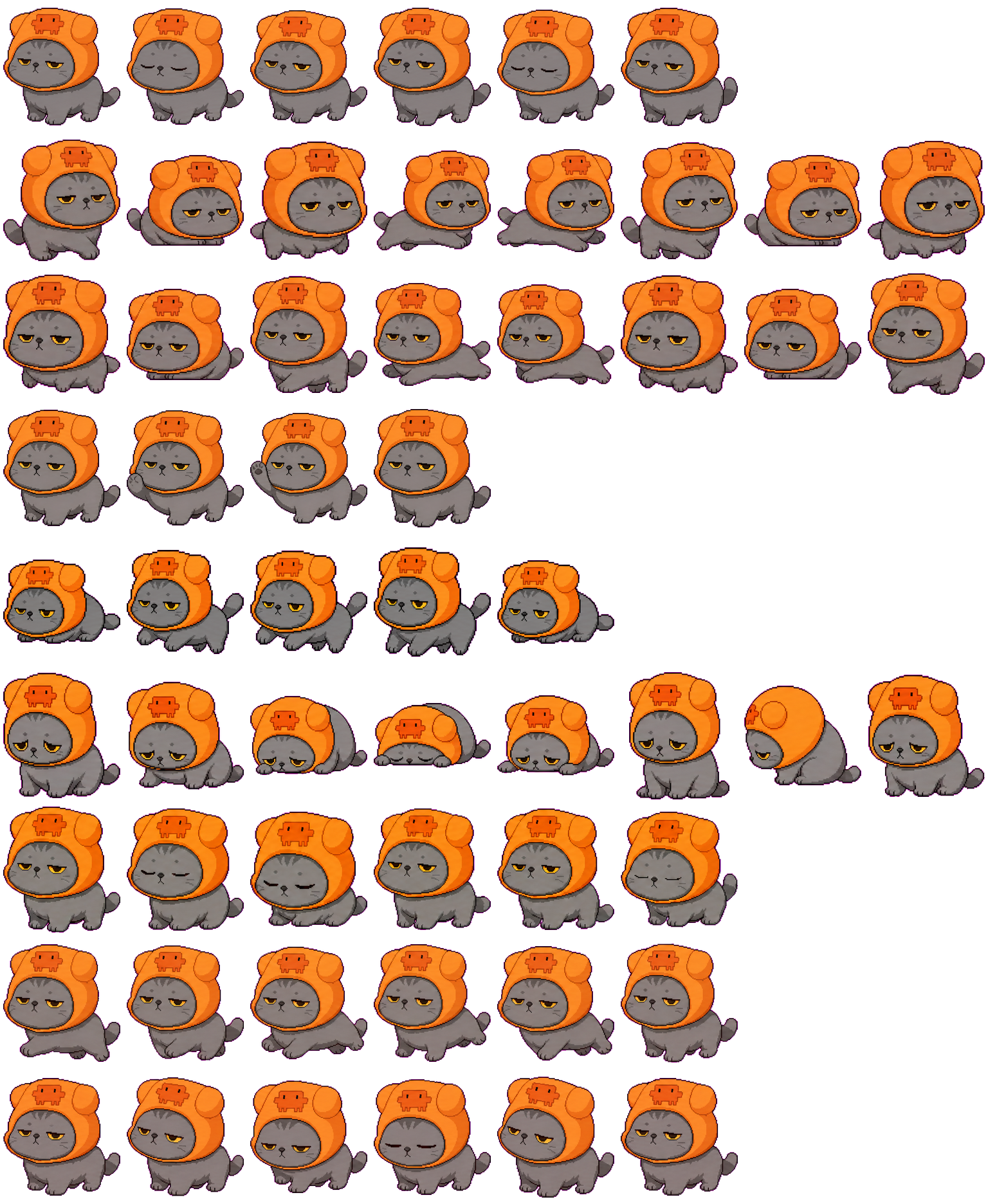 Mochi Crab spritesheet preview