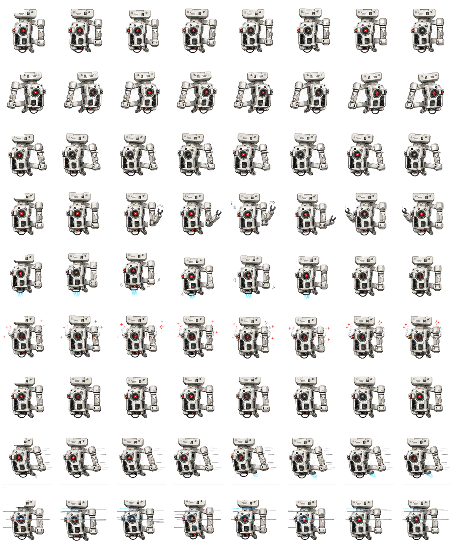 MOSS 550W spritesheet preview